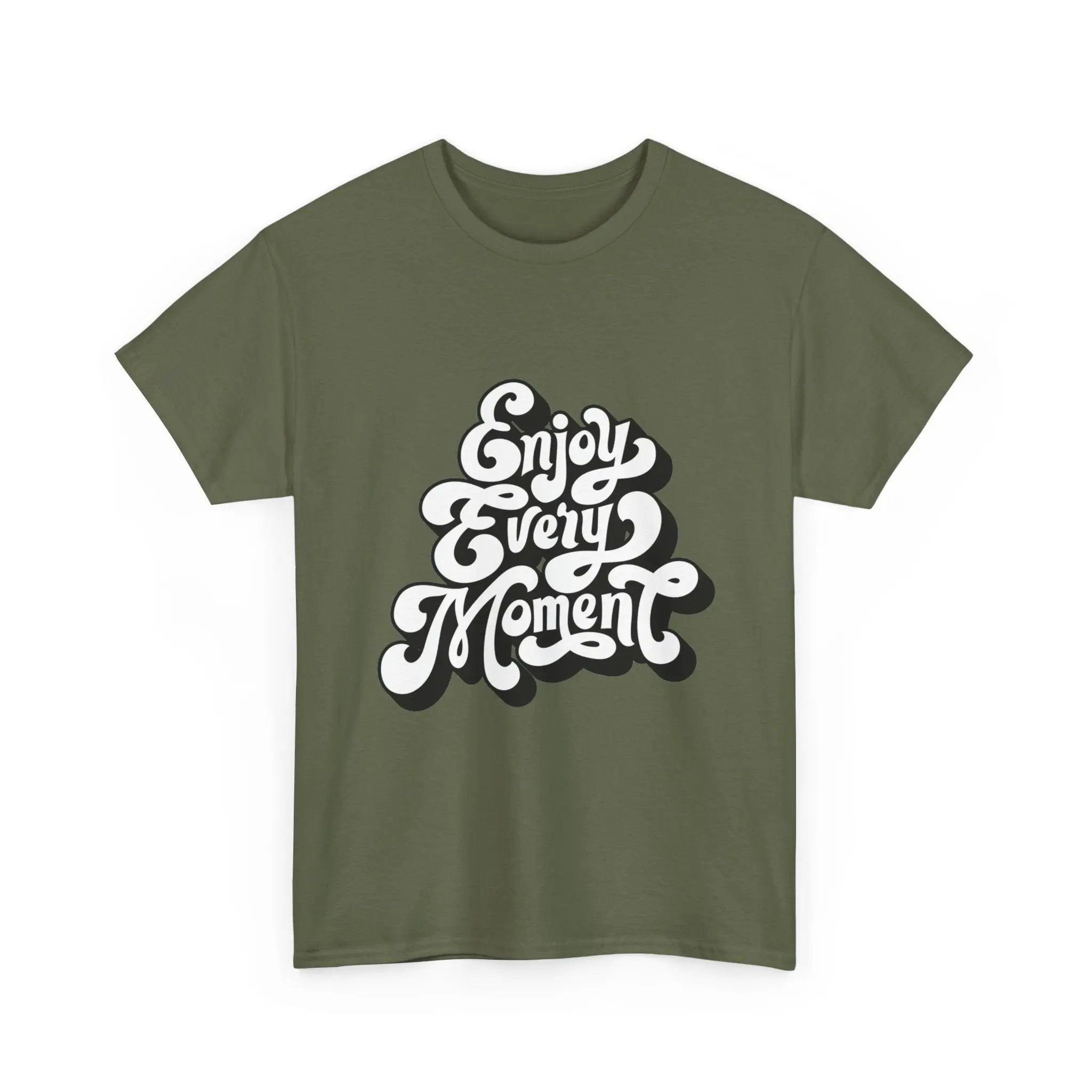 100% Cotton Enjoy Every Moment t-shirt - ZemaStyle