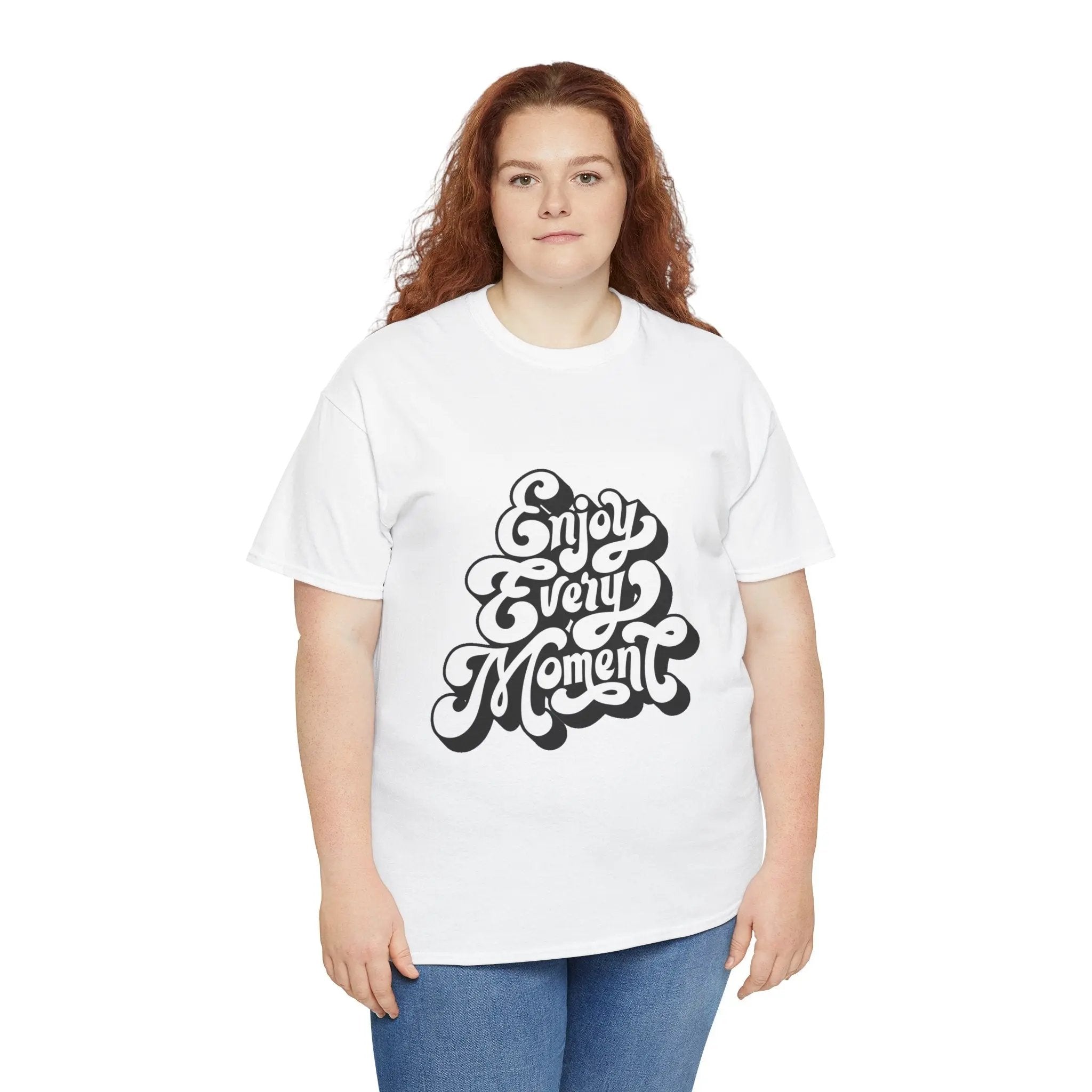 100% Cotton Enjoy Every Moment t-shirt - ZemaStyle