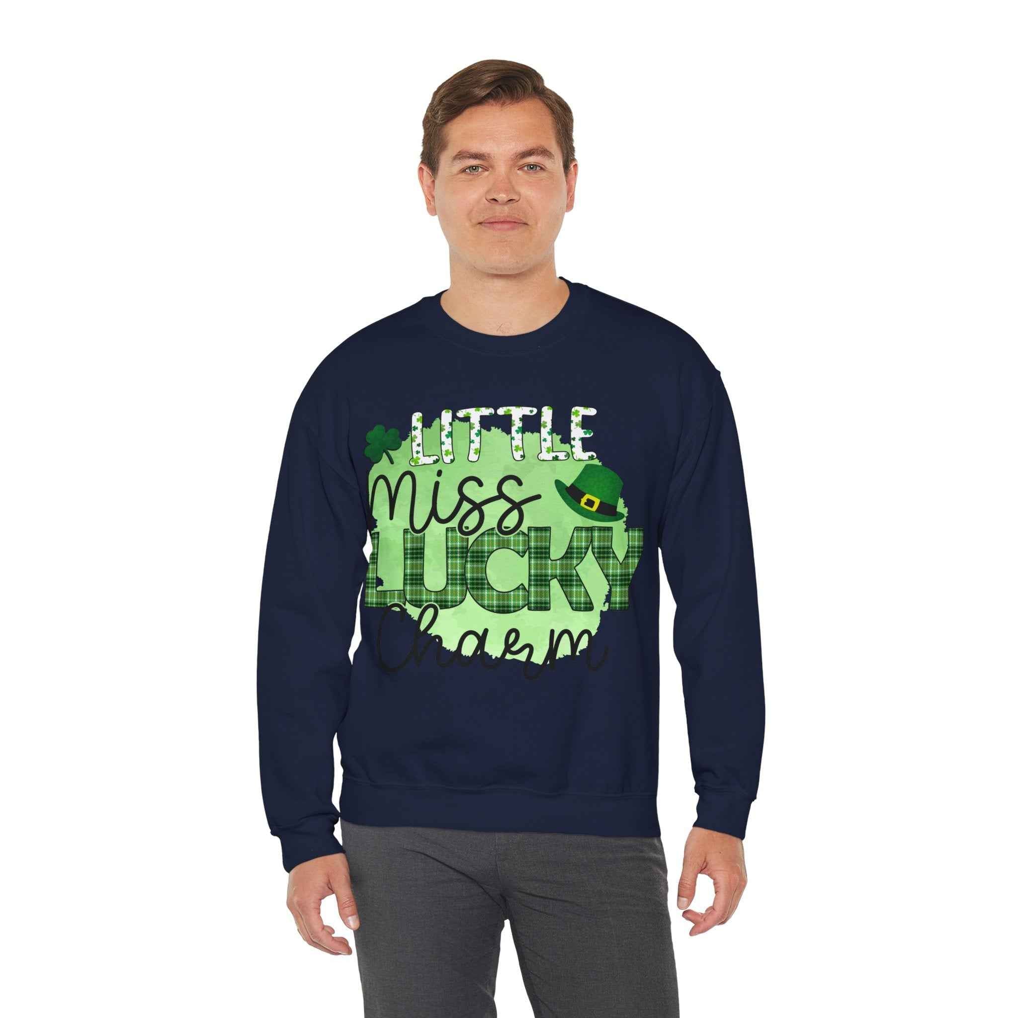 50/50 cotton-polyester Lucky Charm Unisex Sweatshirt