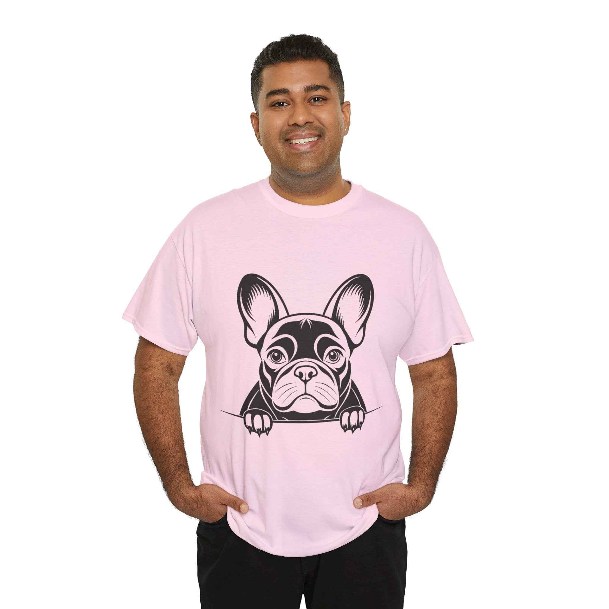 100% cotton French Bulldog Unisex t-shirt