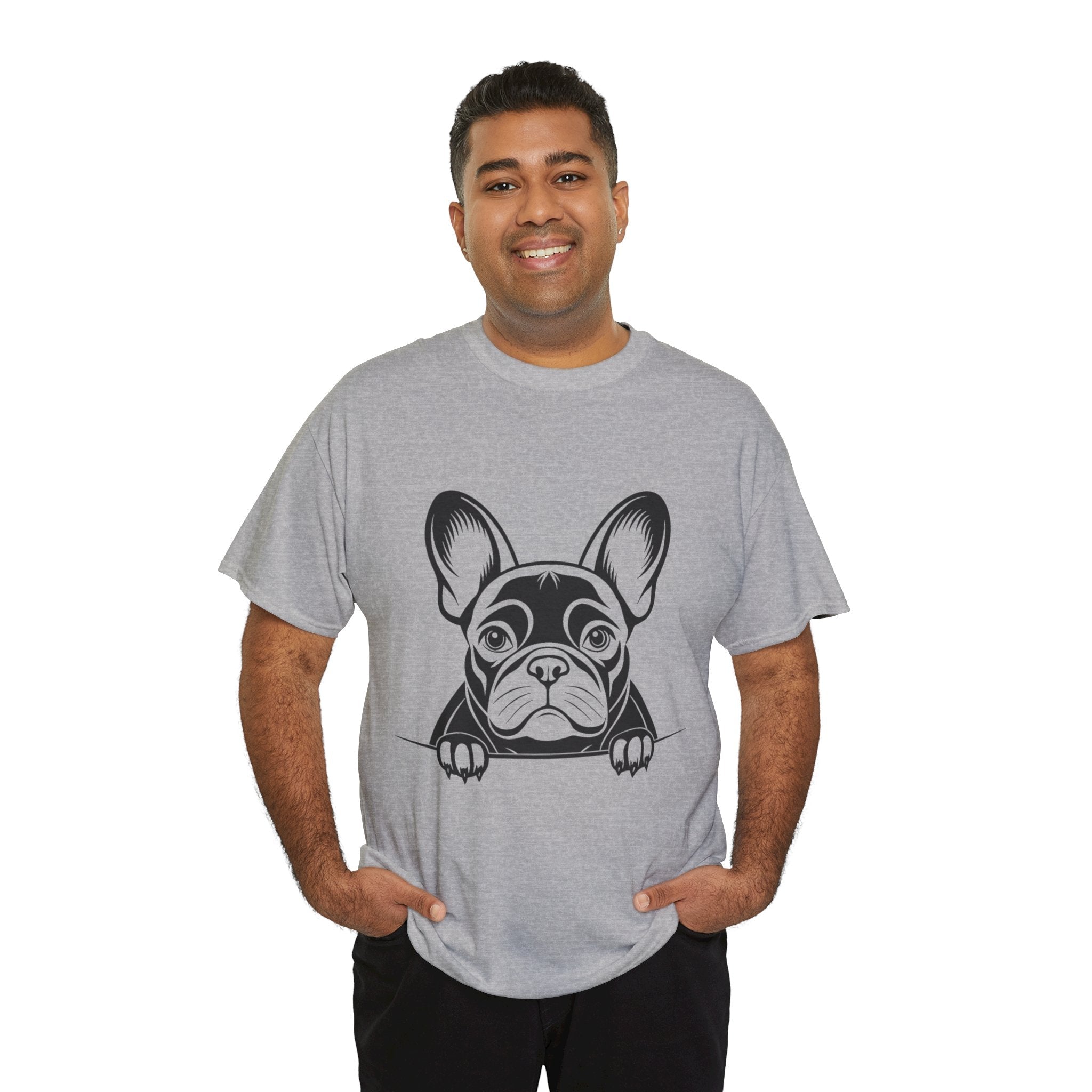 100% cotton French Bulldog Unisex t-shirt - ZemaStyle