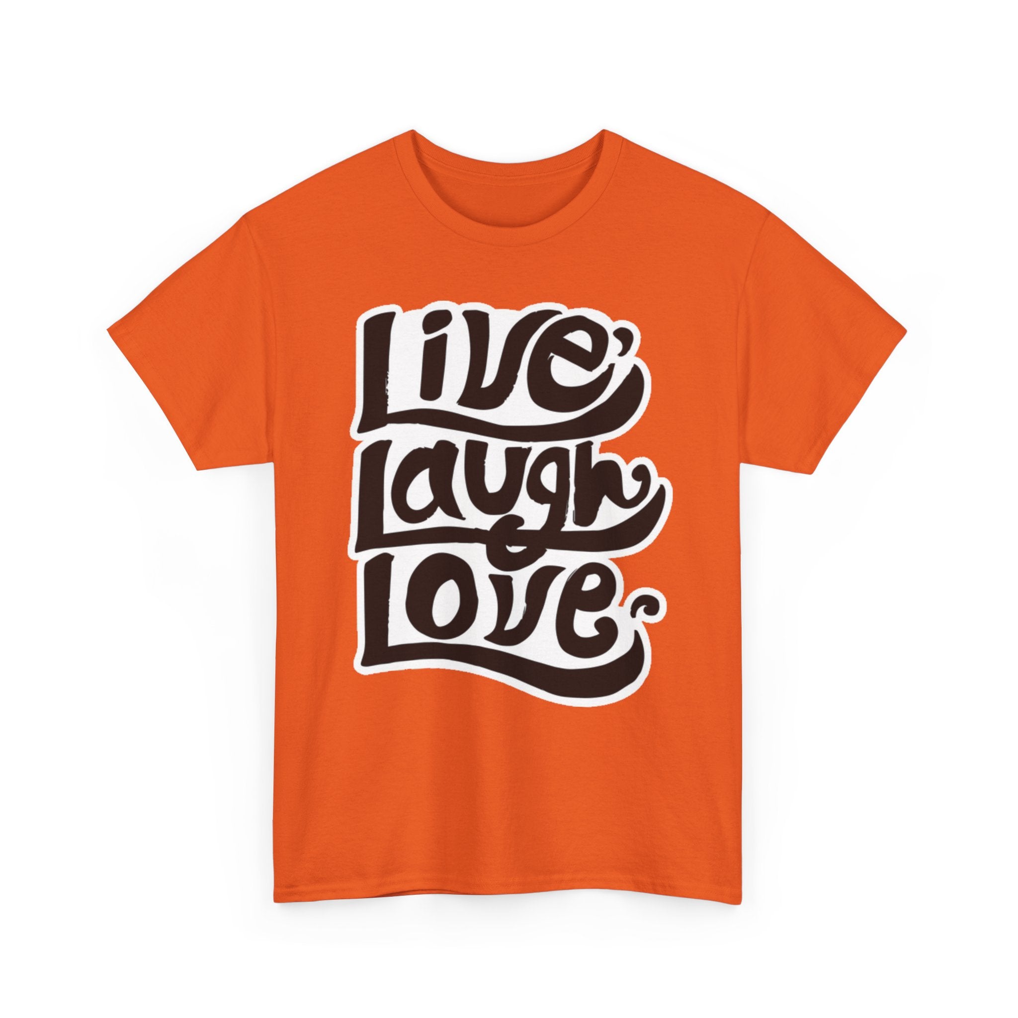 100% Cotton LiveLaughLove t-shirt - ZemaStyle