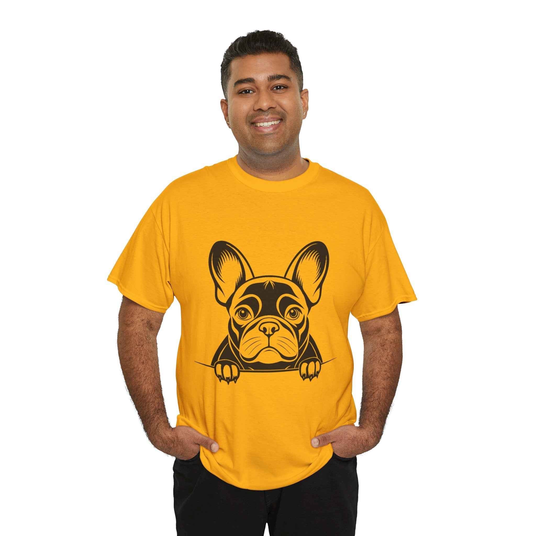 100% cotton French Bulldog Unisex t-shirt
