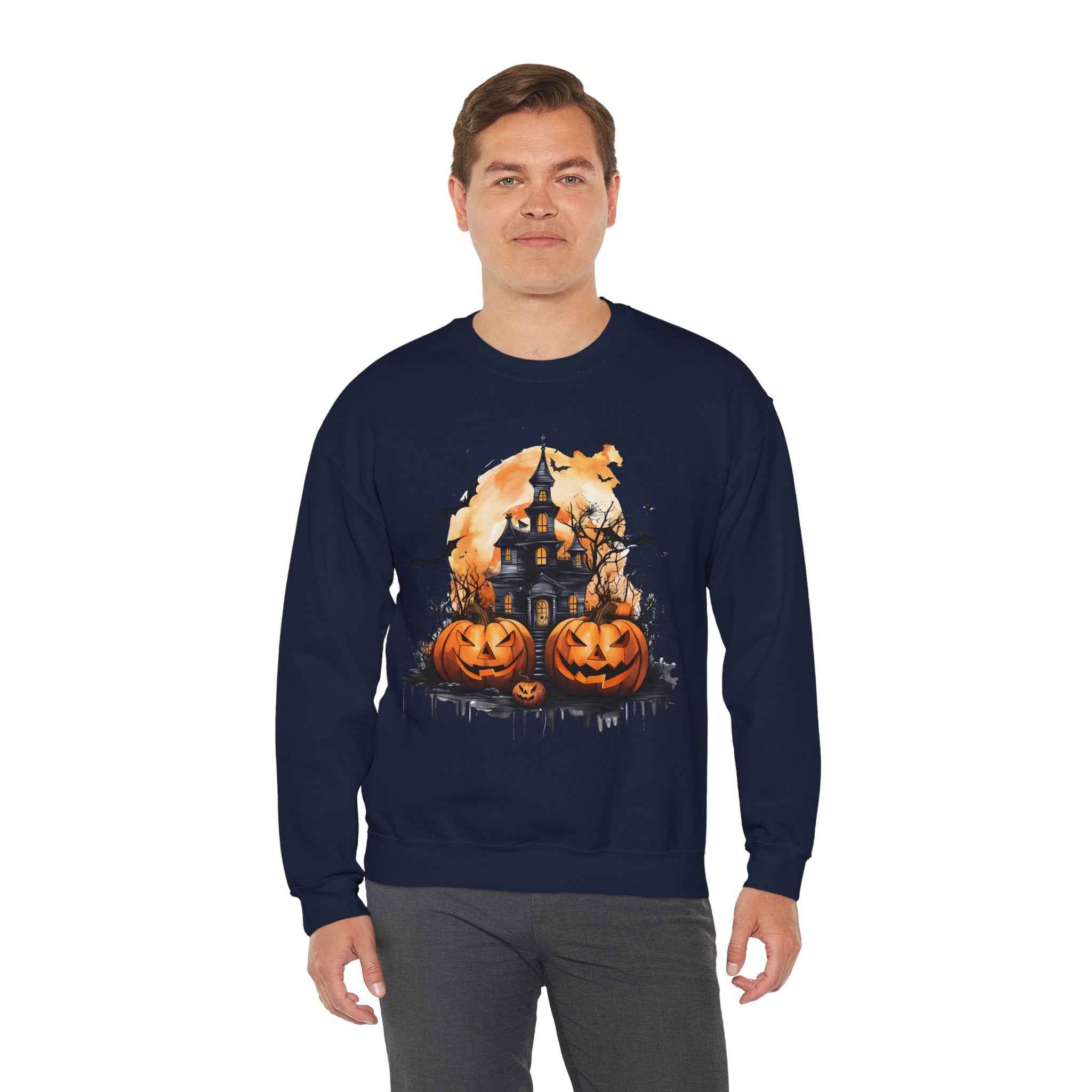 50/50 cotton-polyester Halloween Unisex Sweatshirt
