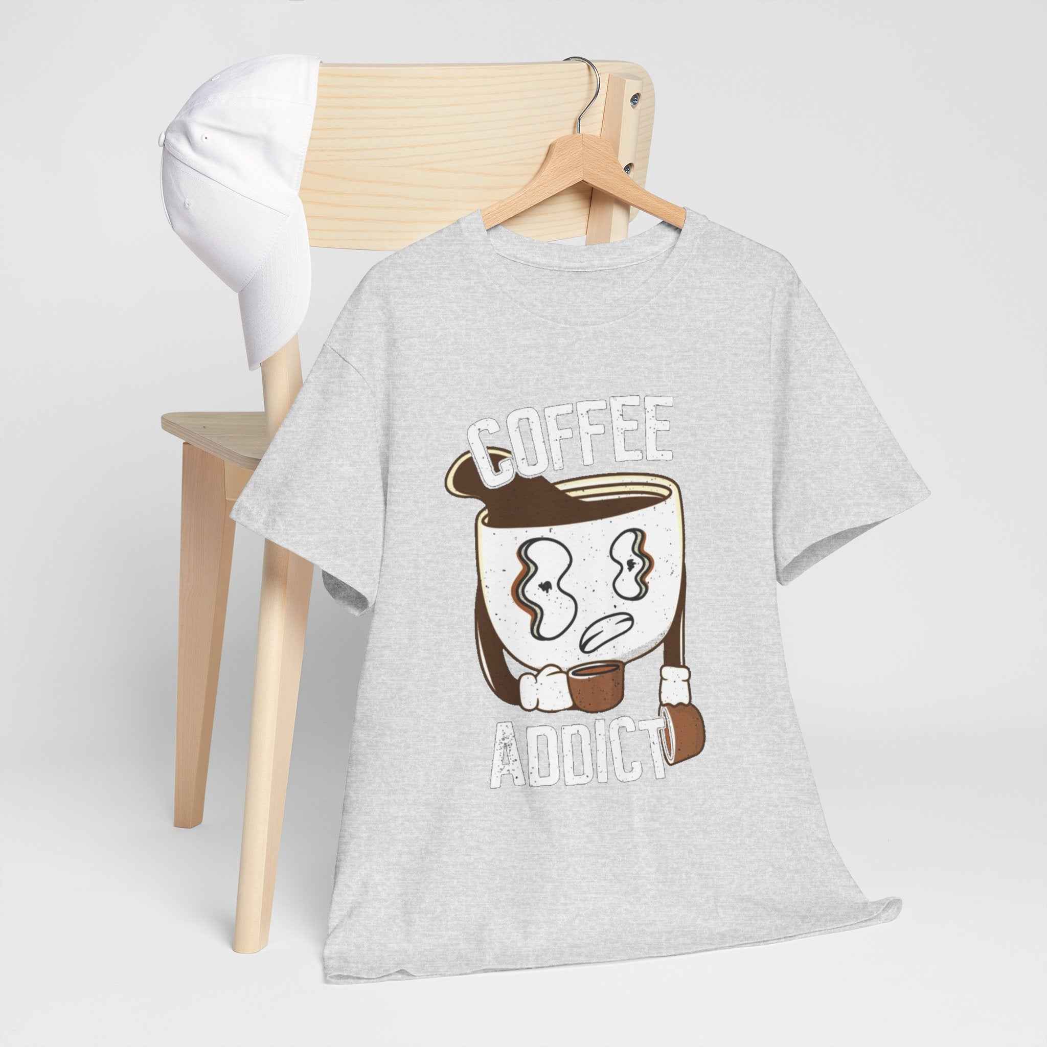 100% Cotton Coffee Addict t-shirt