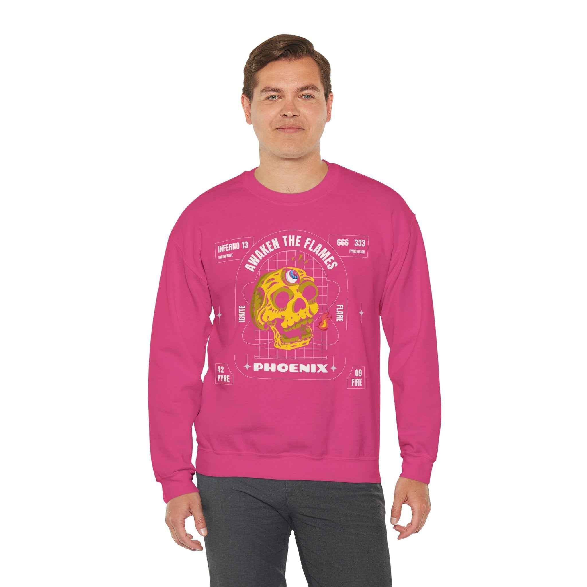 50/50 cotton-polyester Phoenix Unisex Sweatshirt