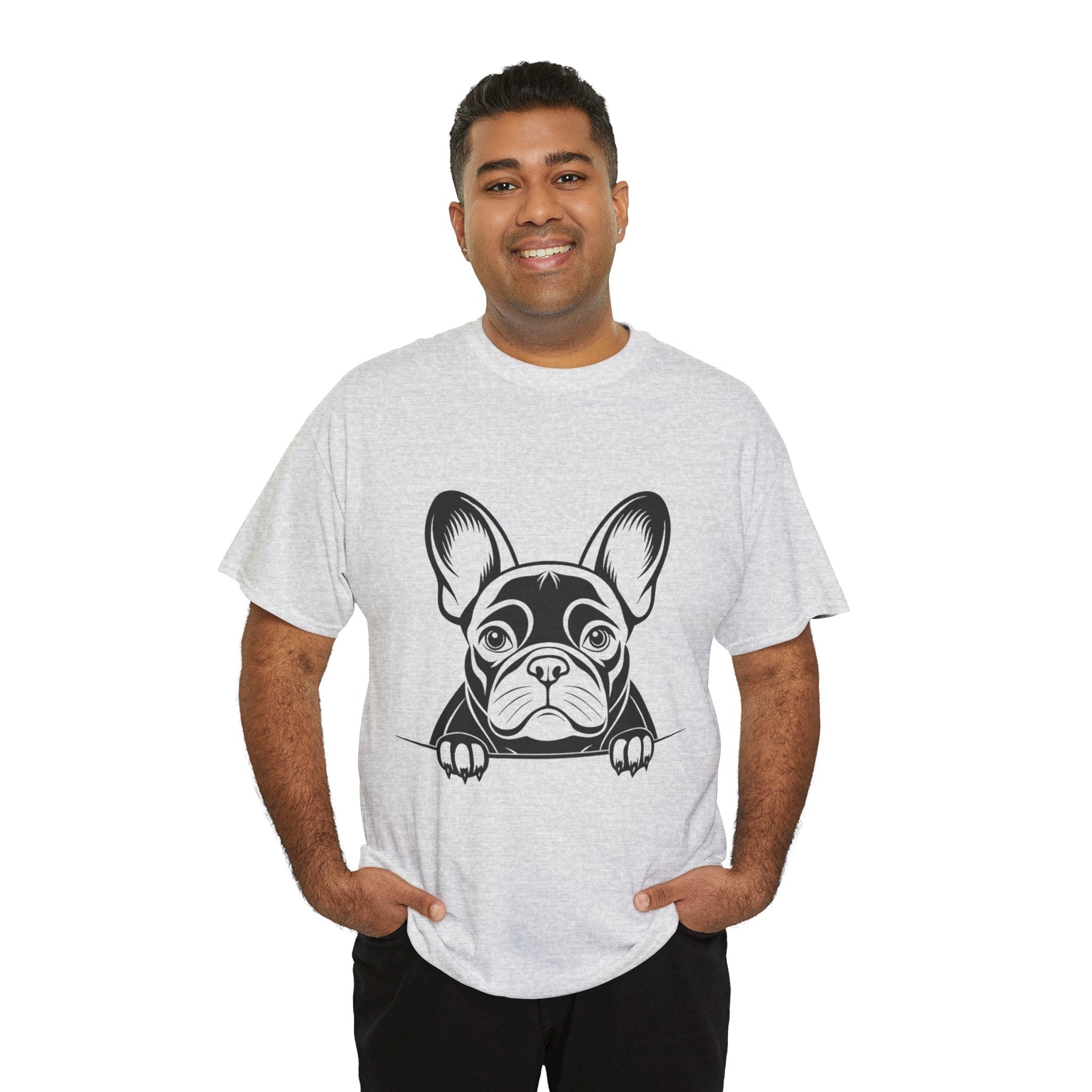 100% cotton French Bulldog Unisex t-shirt - ZemaStyle