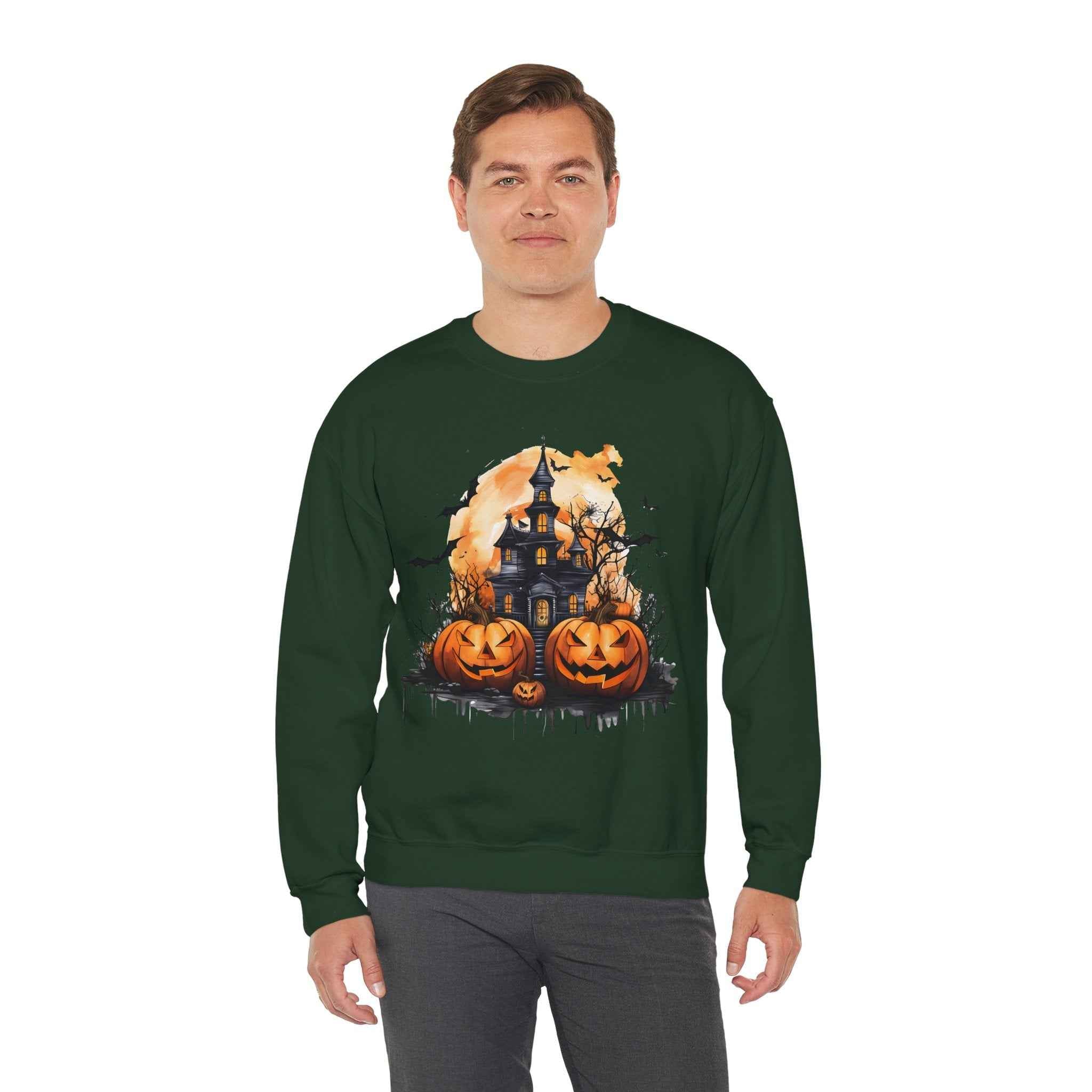 50/50 cotton-polyester Halloween Unisex Sweatshirt