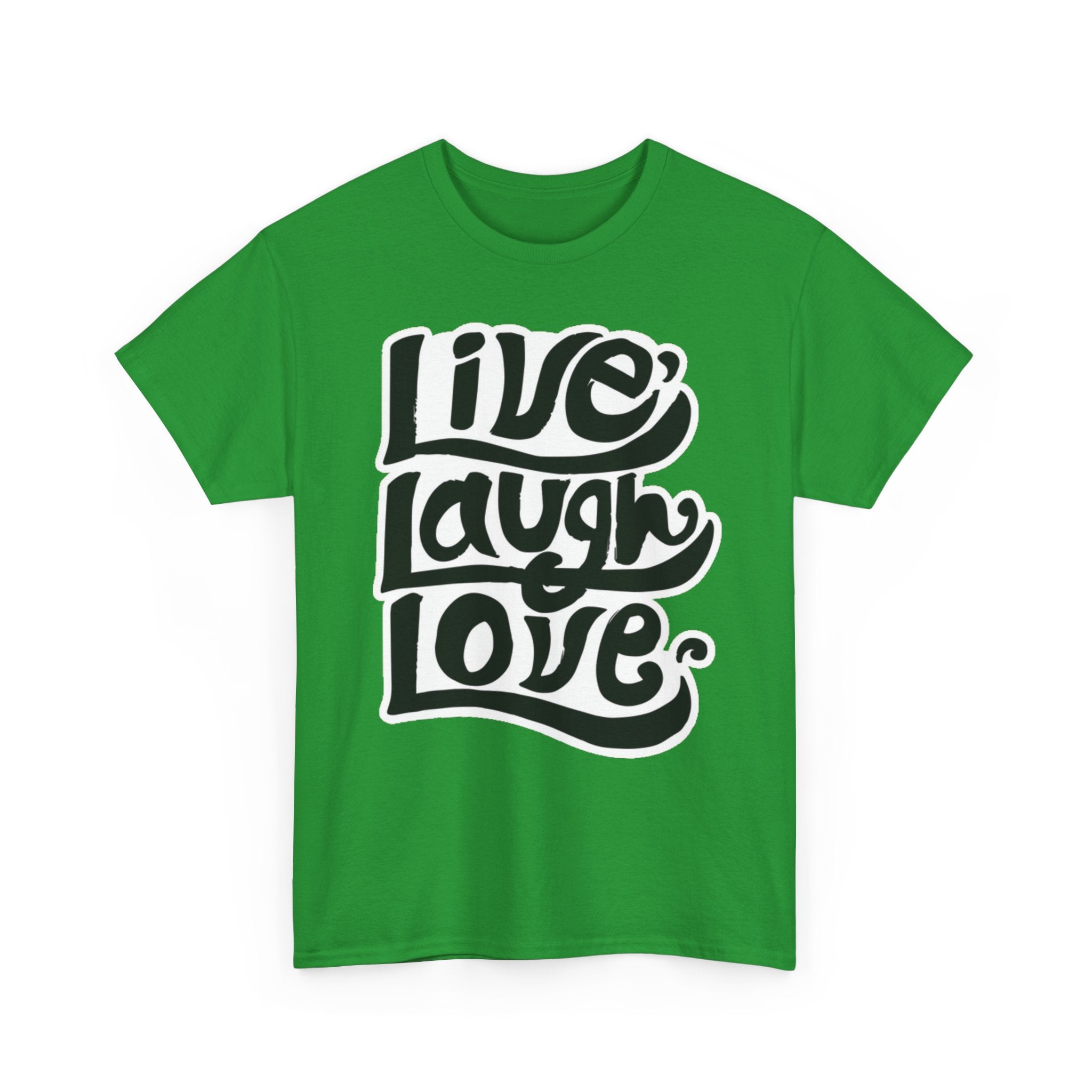 100% Cotton LiveLaughLove t-shirt - ZemaStyle