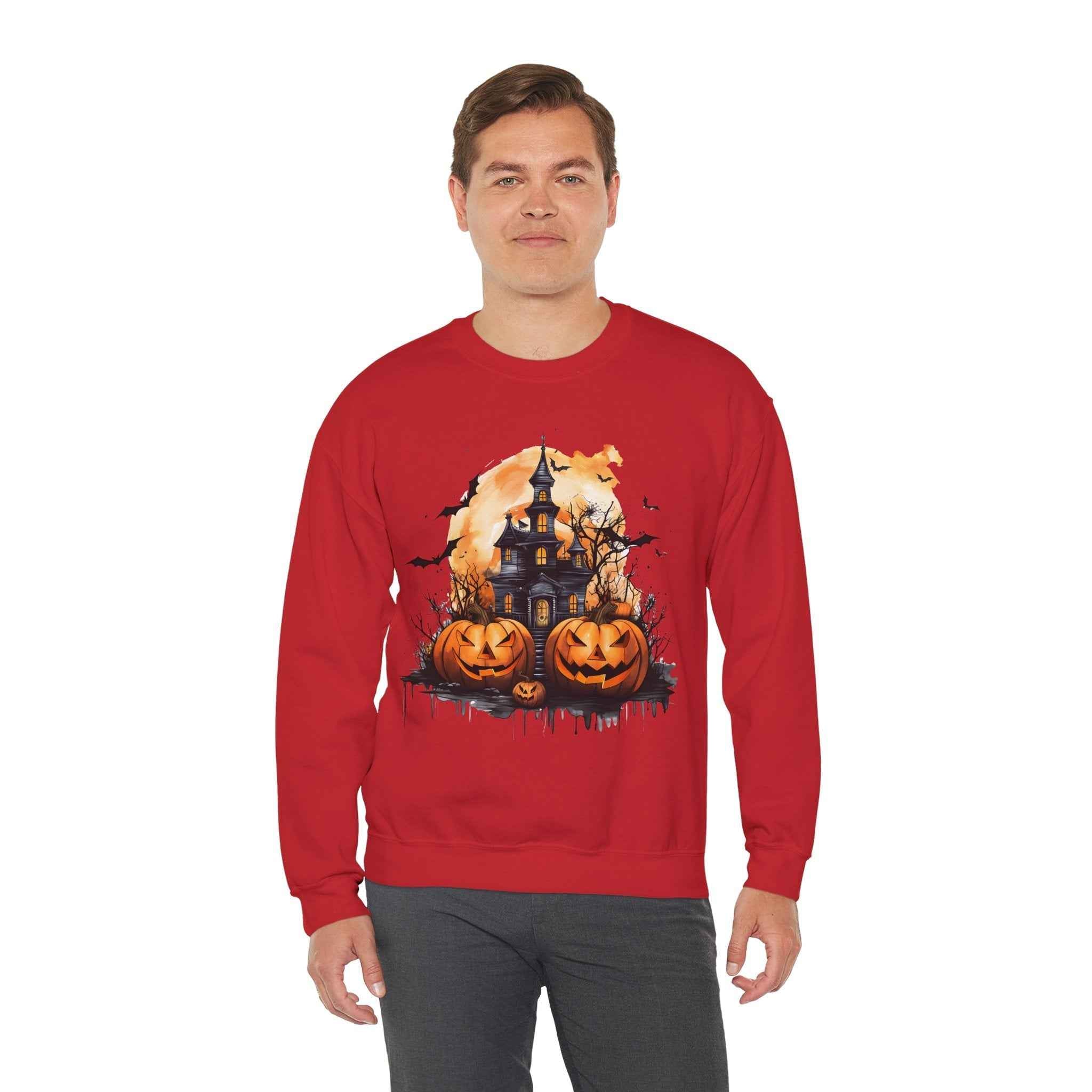 50/50 cotton-polyester Halloween Unisex Sweatshirt
