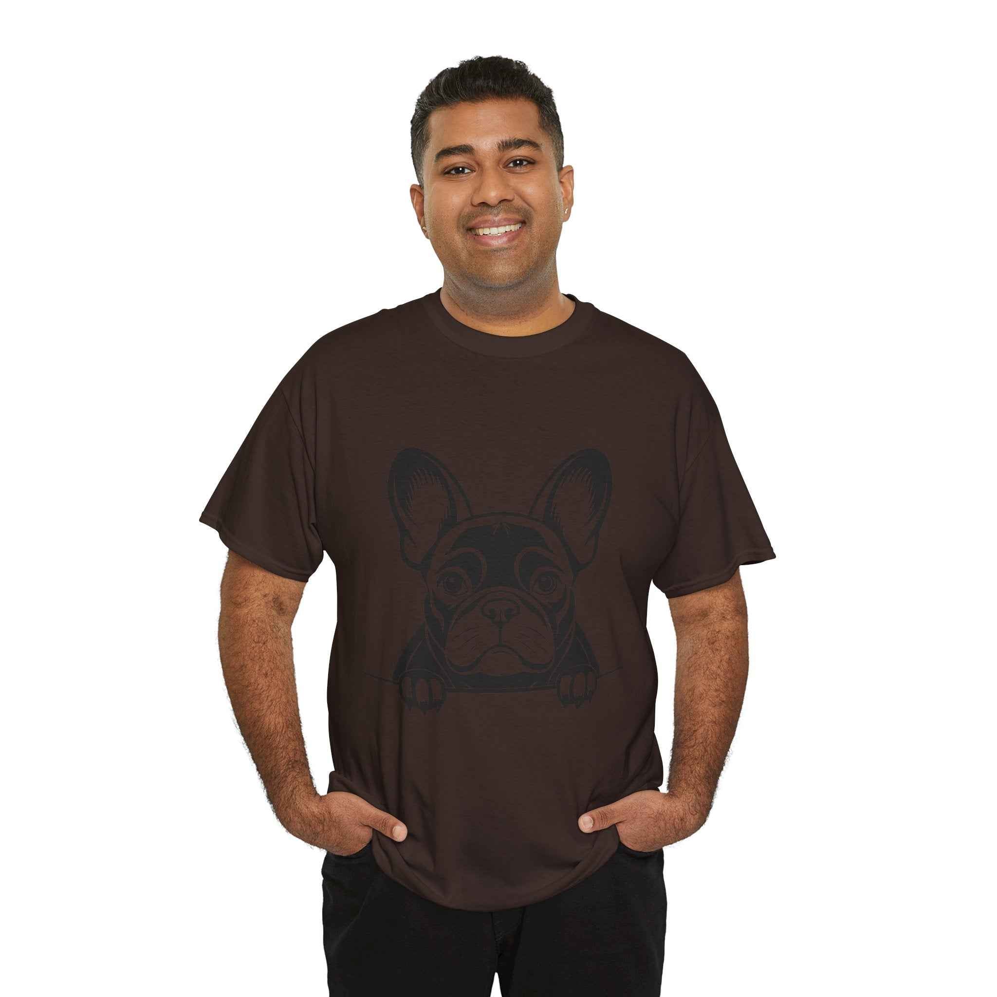 100% cotton French Bulldog Unisex t-shirt