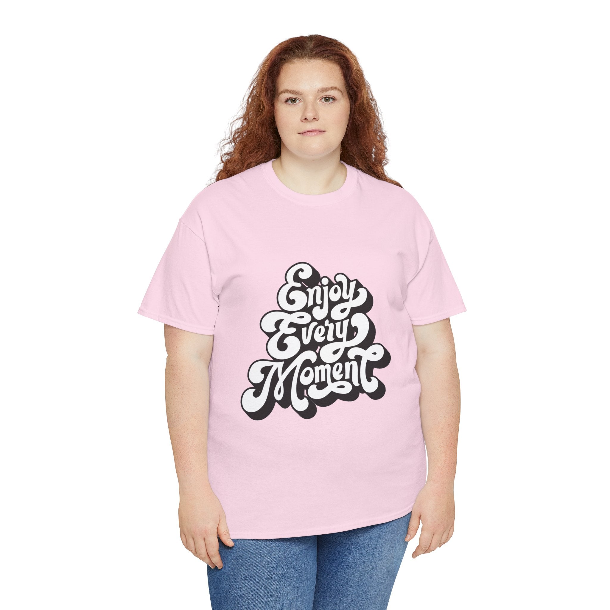 100% Cotton Enjoy Every Moment t-shirt - ZemaStyle