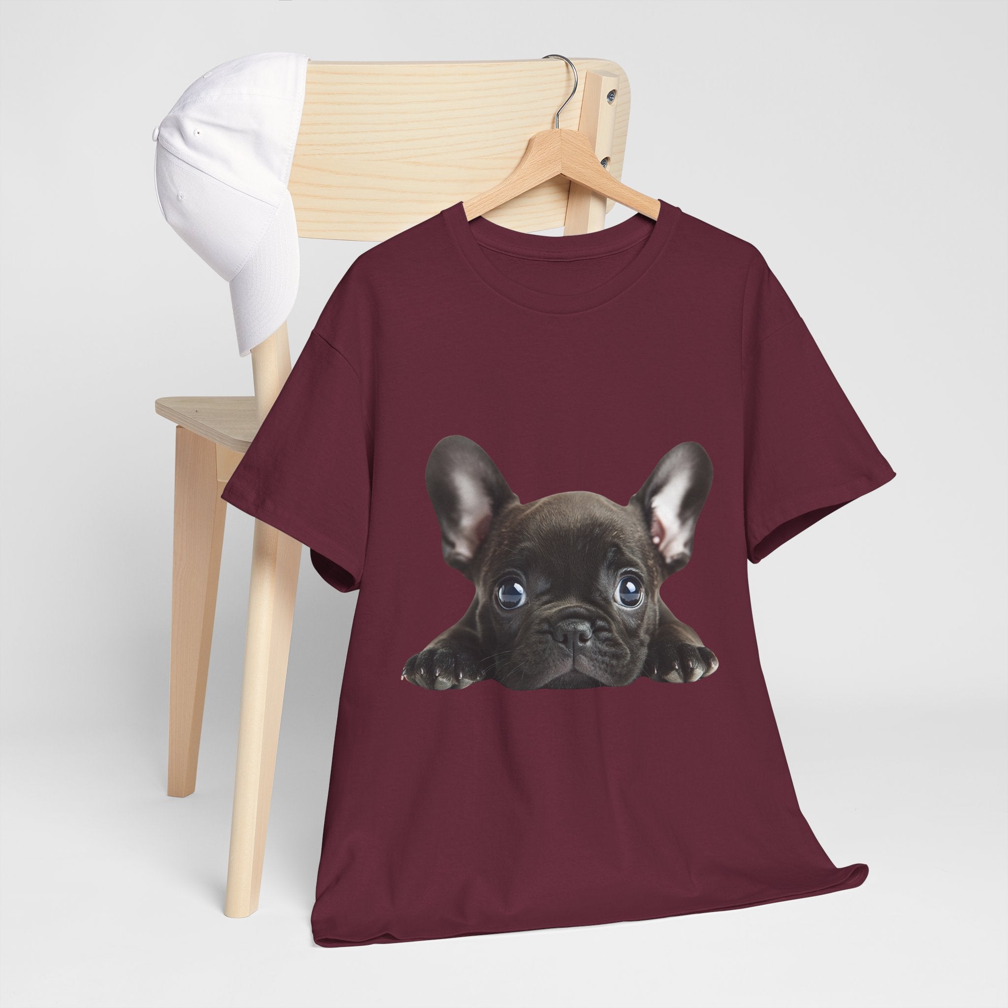 100% cotton French Bulldog 2 Unisex t-shirt - ZemaStyle