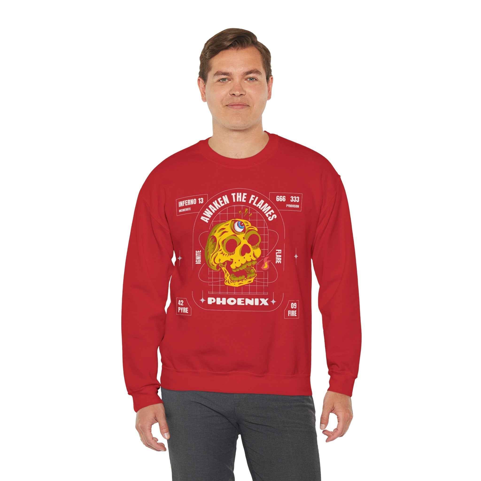 50/50 cotton-polyester Phoenix Unisex Sweatshirt