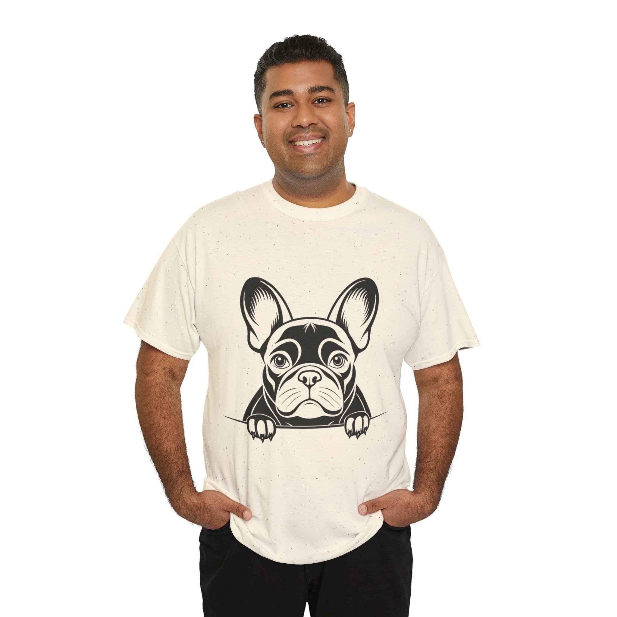 100% cotton French Bulldog Unisex t-shirt