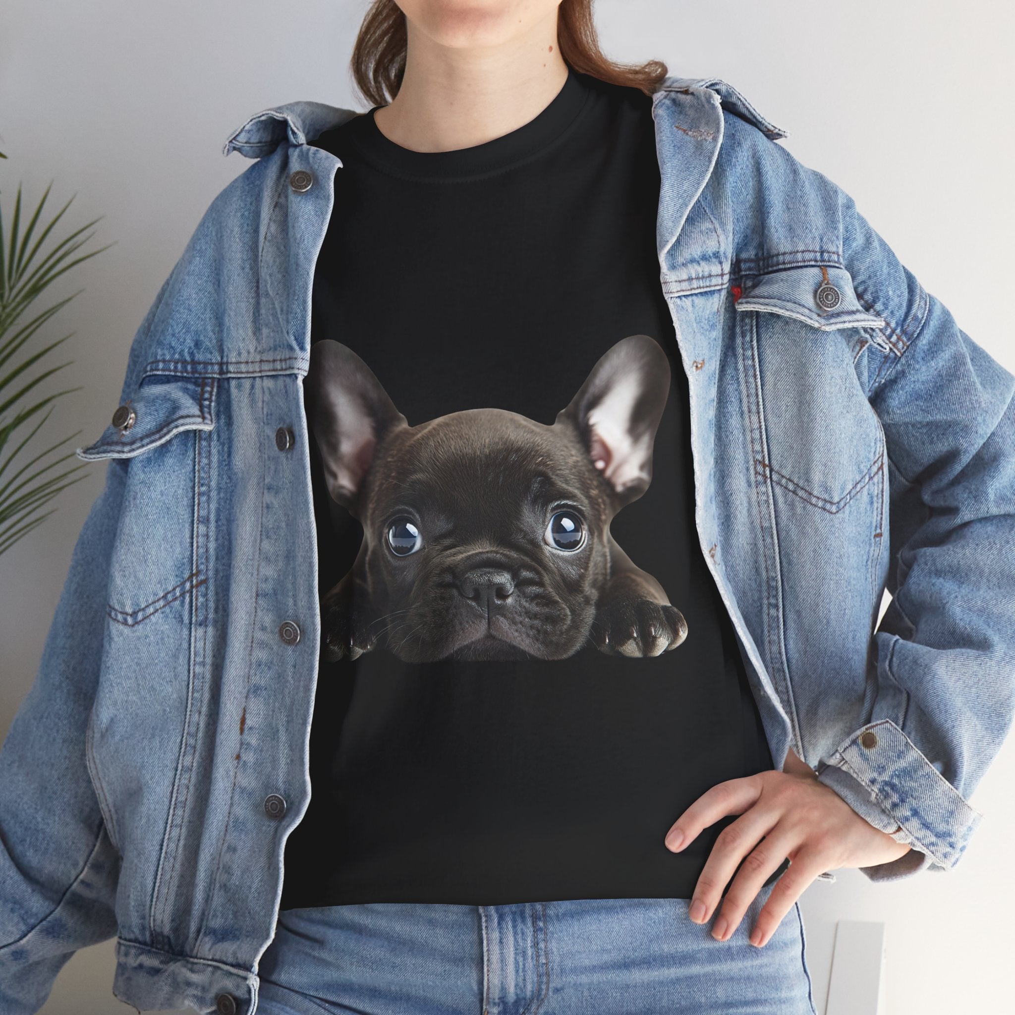 100% cotton French Bulldog 2 Unisex t-shirt - ZemaStyle