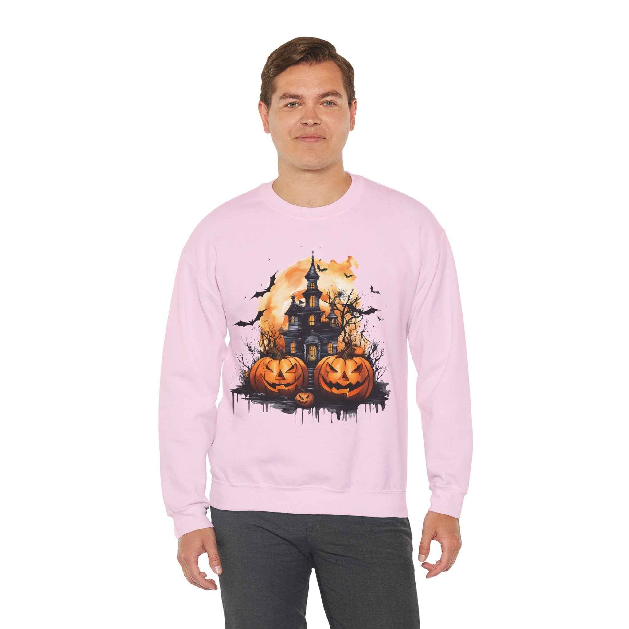 50/50 cotton-polyester Halloween Unisex Sweatshirt