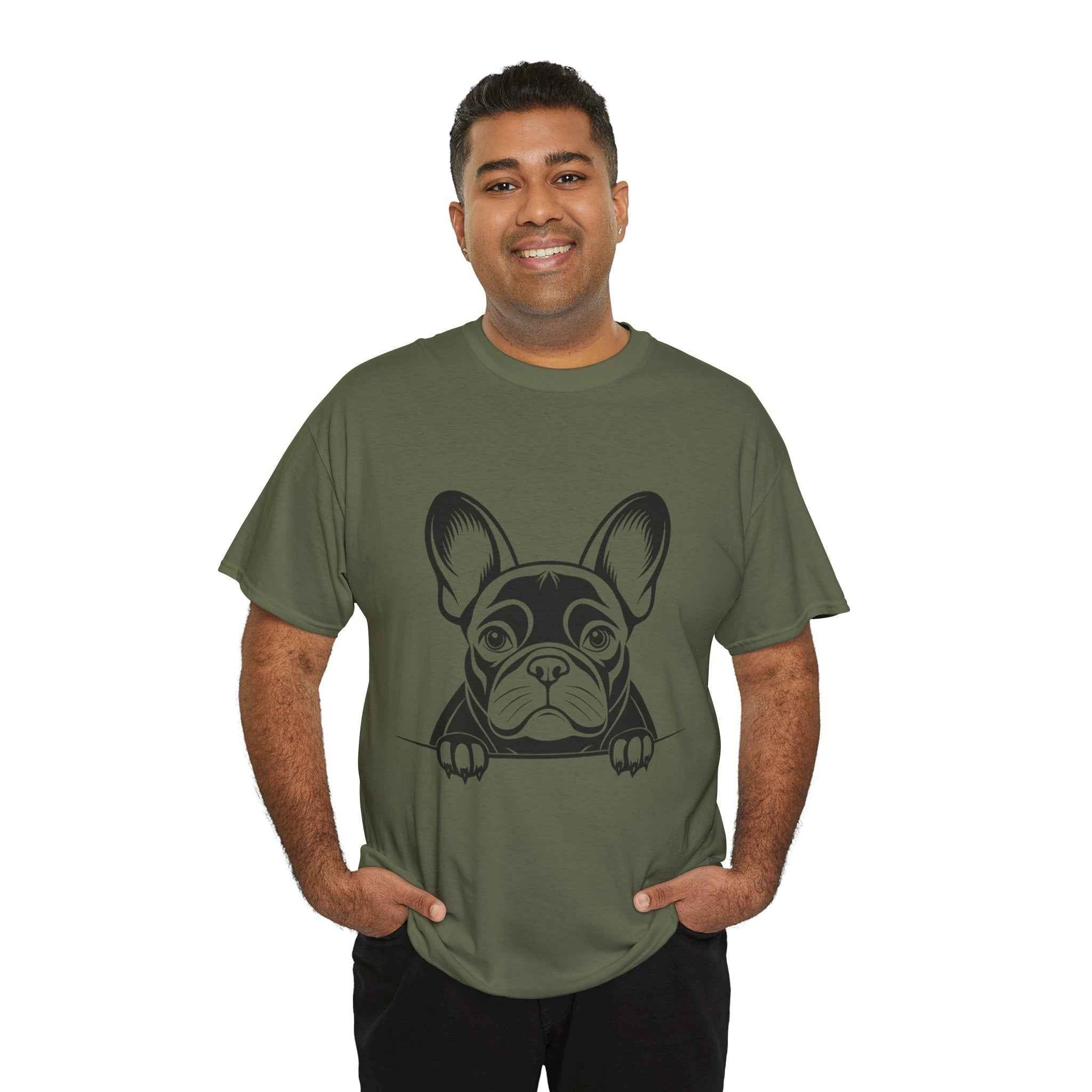 100% cotton French Bulldog Unisex t-shirt