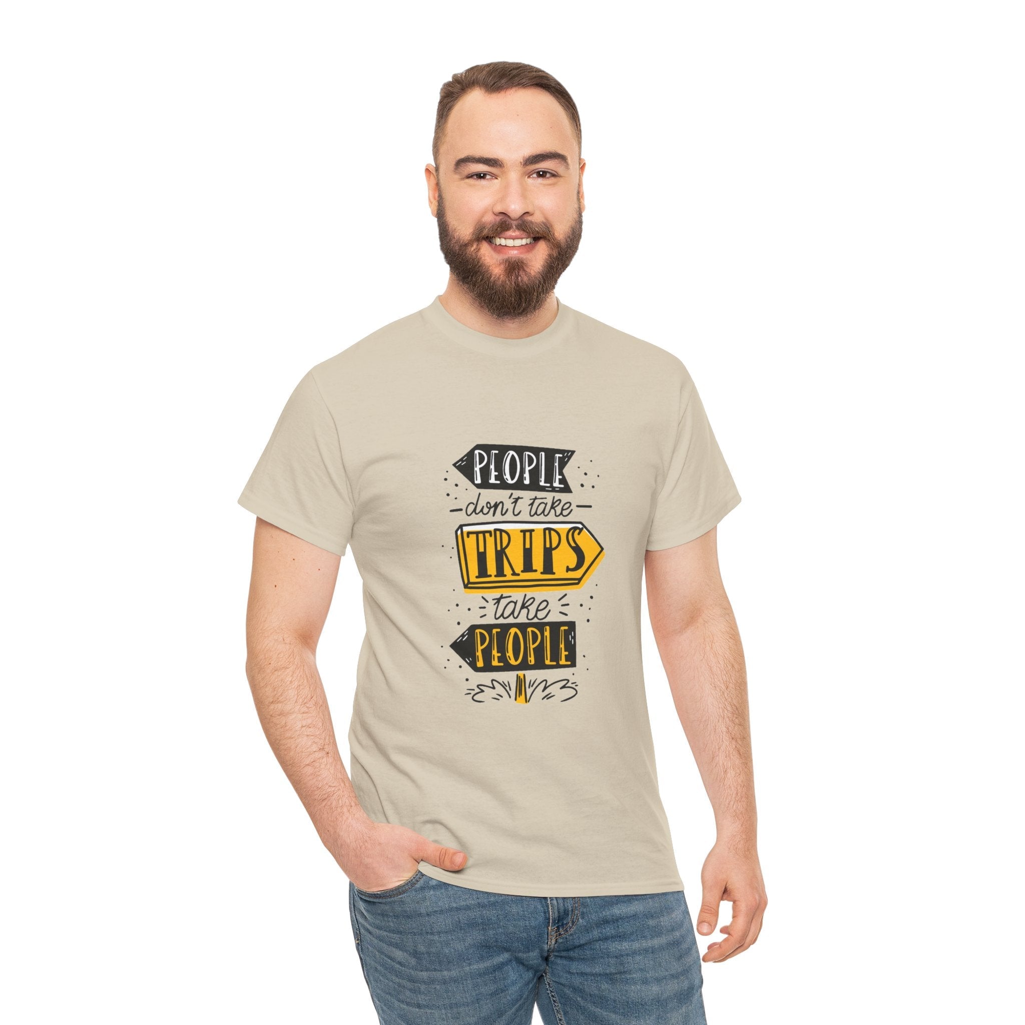 100% Cotton Trips t-shirt - ZemaStyle