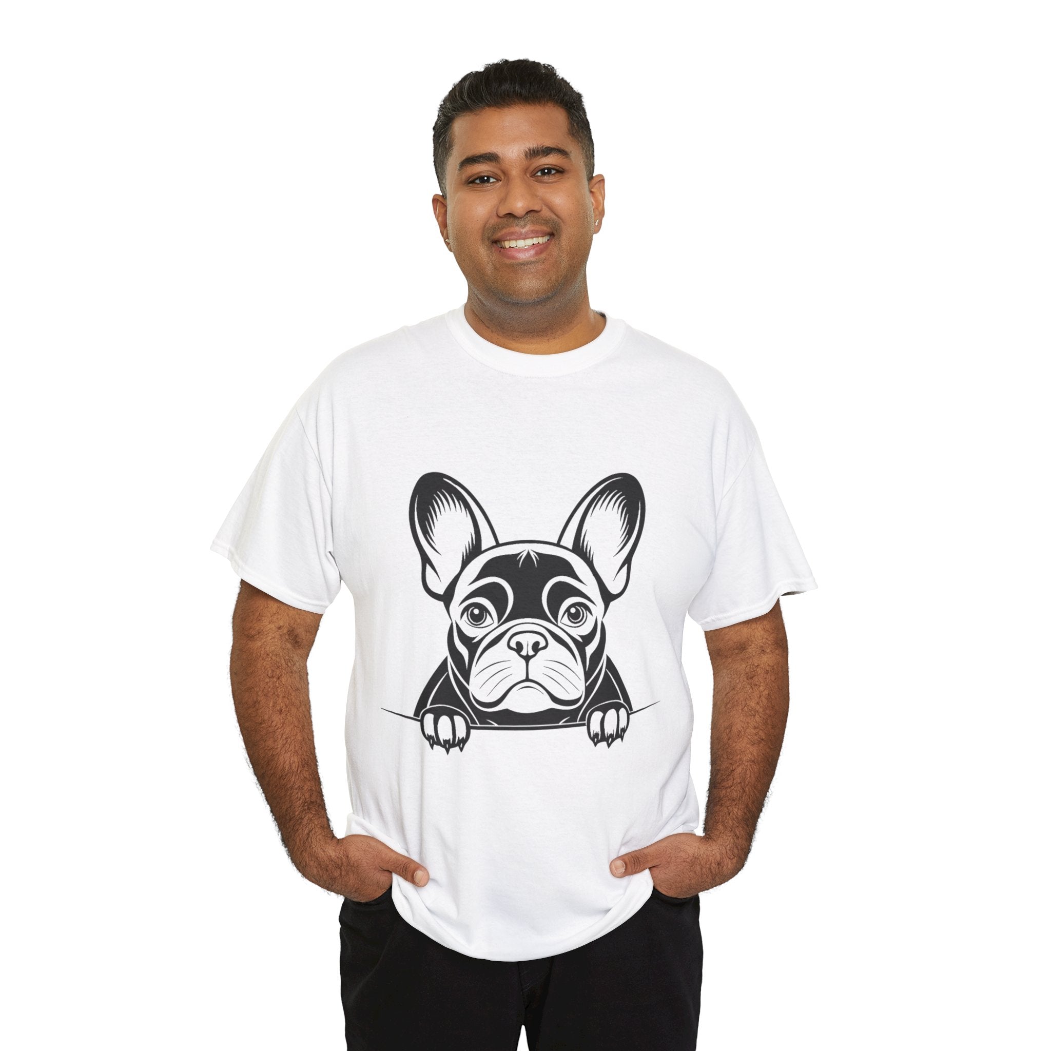 100% cotton French Bulldog Unisex t-shirt - ZemaStyle
