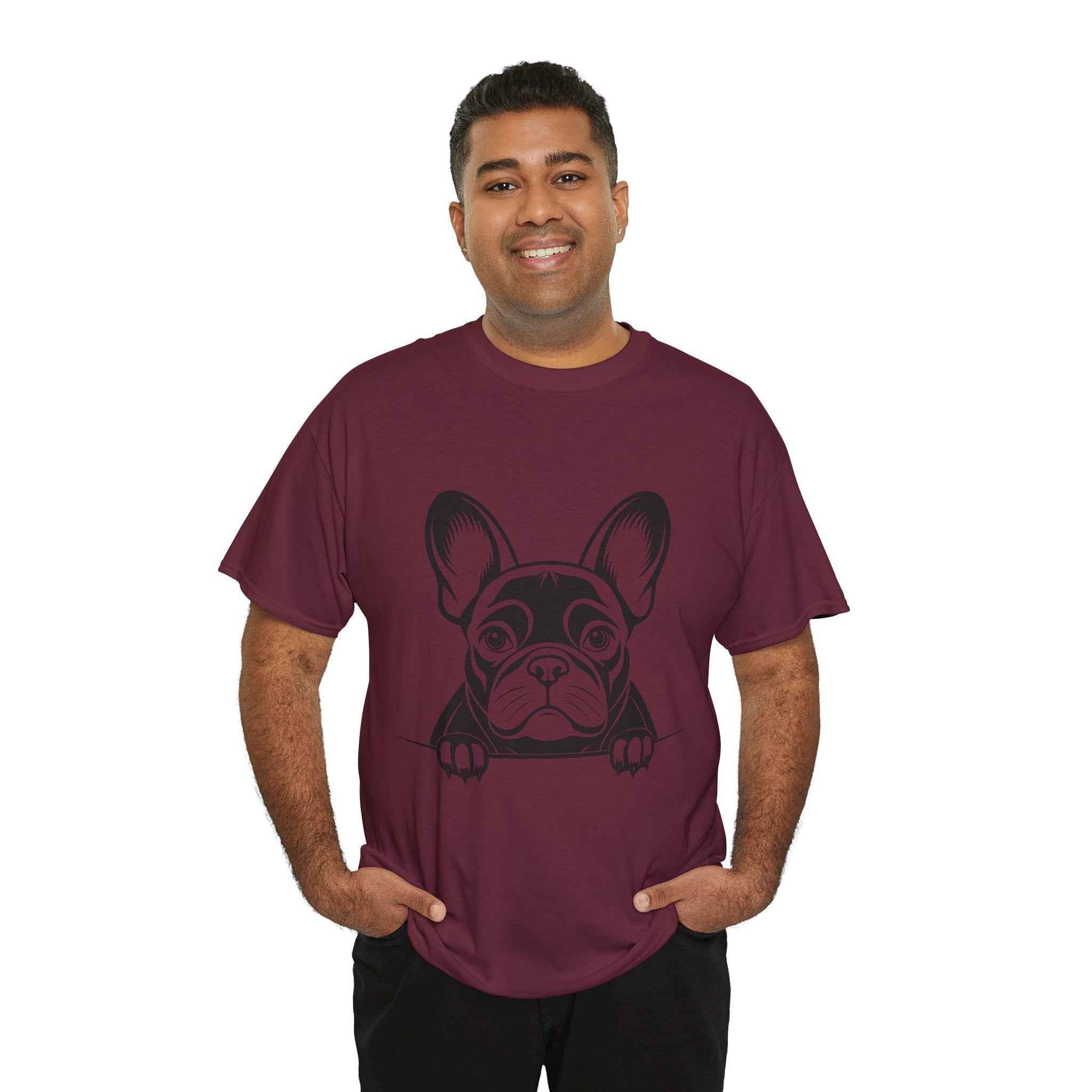 100% cotton French Bulldog Unisex t-shirt