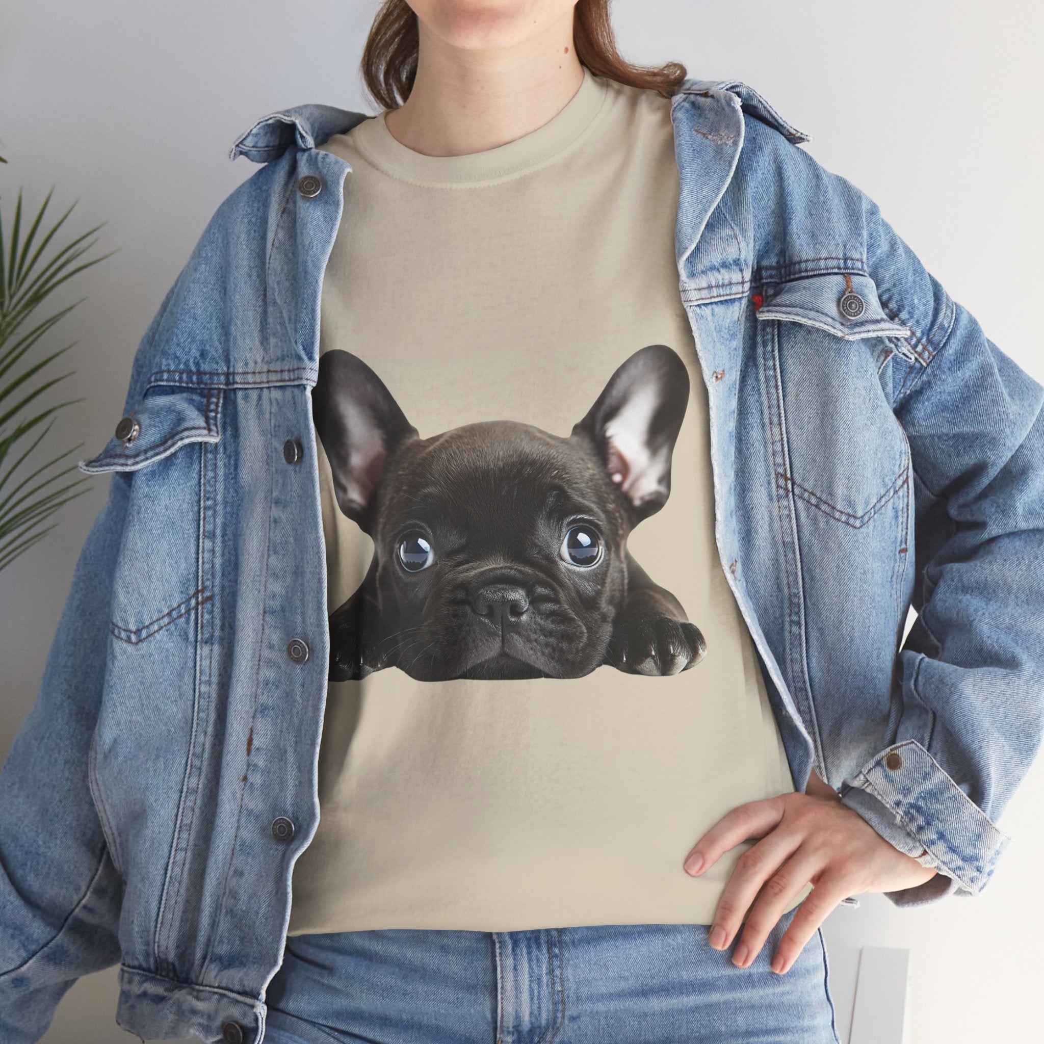 100% cotton French Bulldog 2 Unisex t-shirt - ZemaStyle