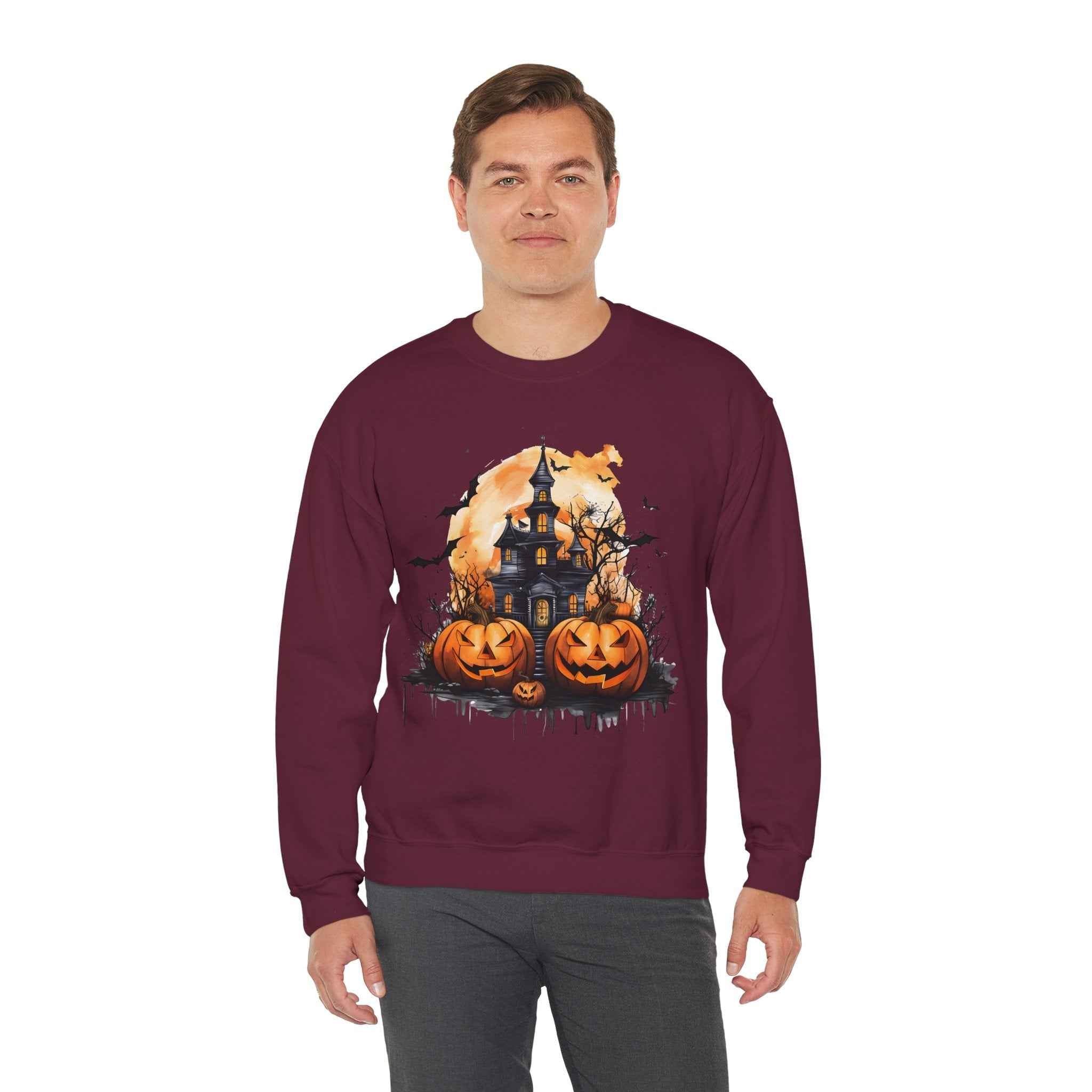 50/50 cotton-polyester Halloween Unisex Sweatshirt