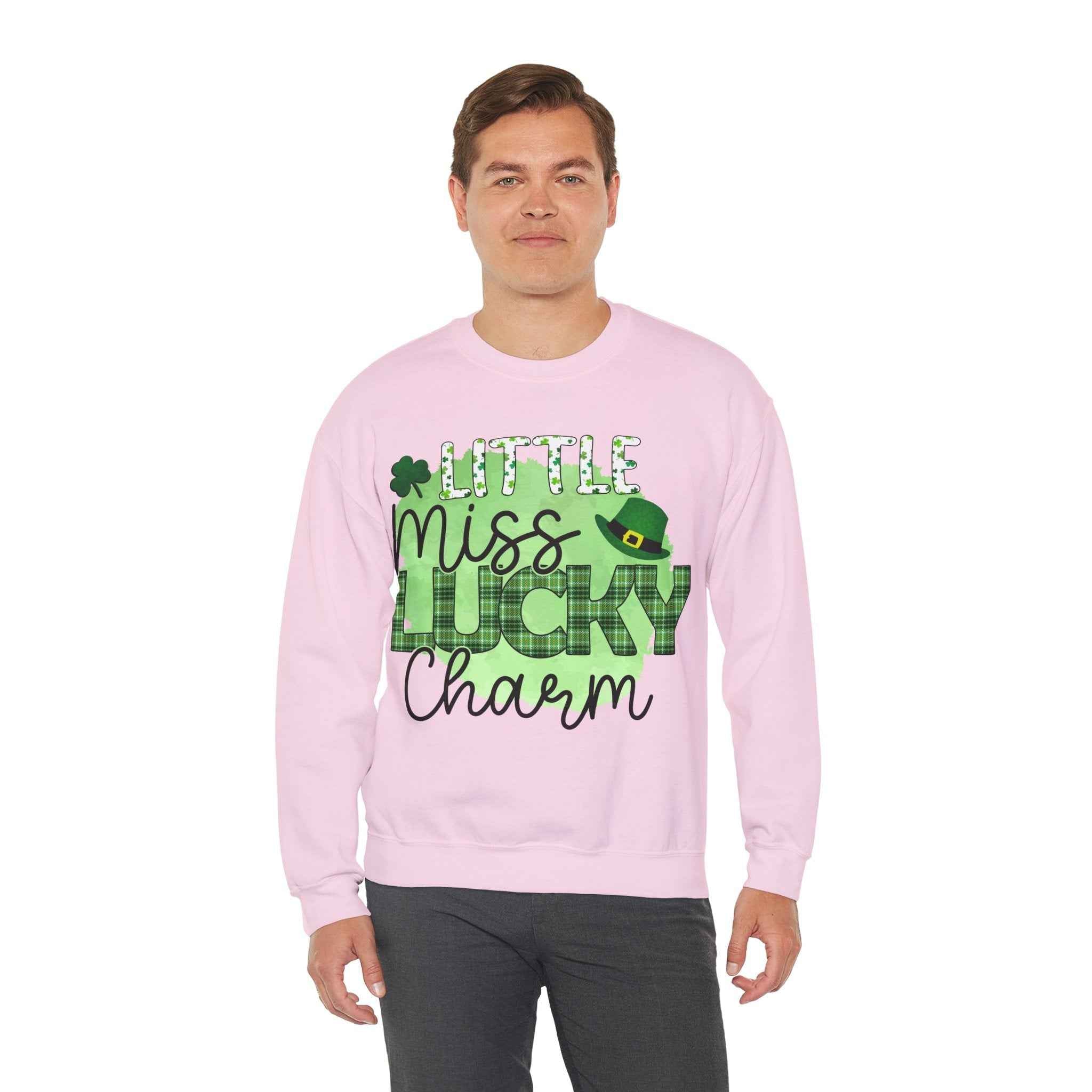 50/50 cotton-polyester Lucky Charm Unisex Sweatshirt