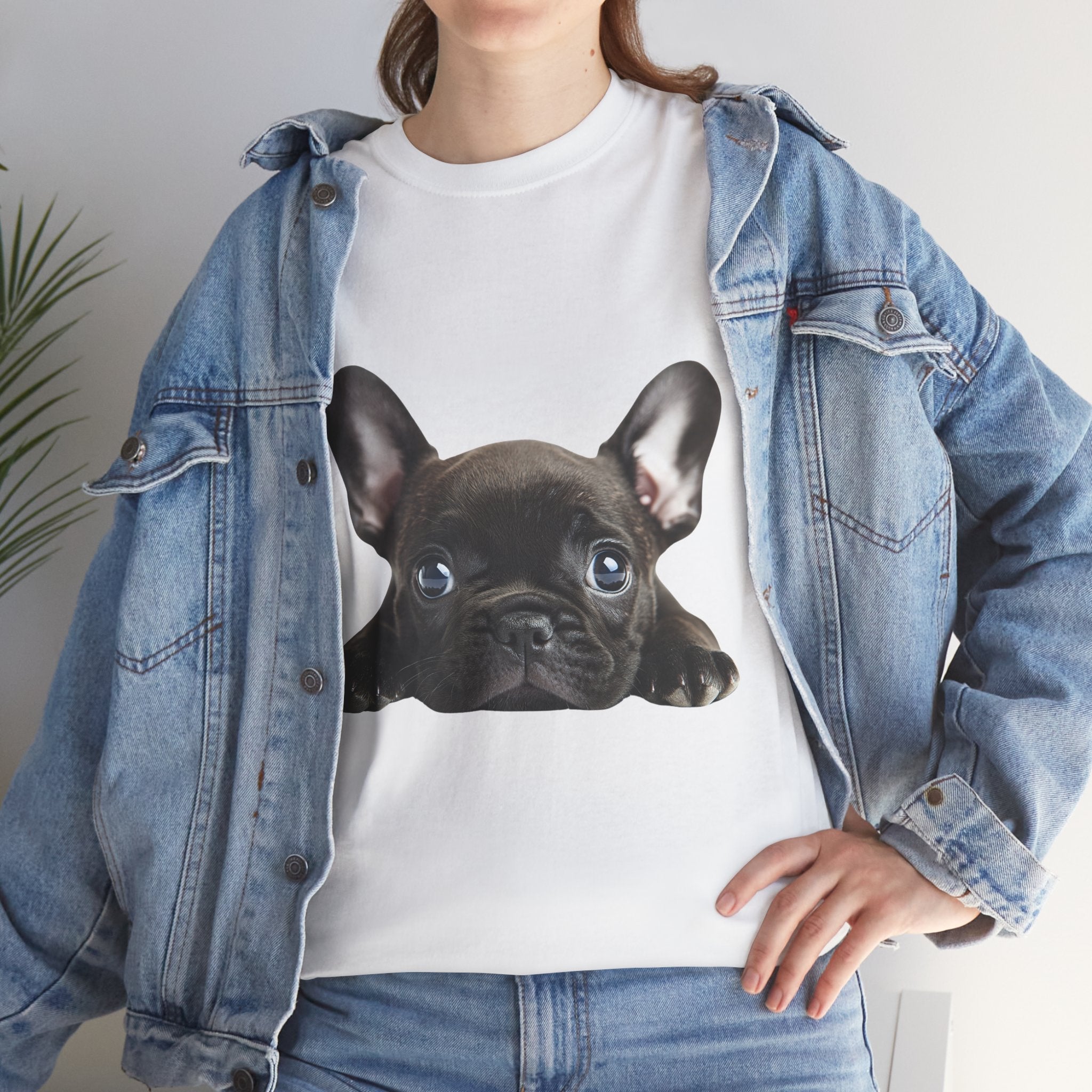 100% cotton French Bulldog 2 Unisex t-shirt - ZemaStyle