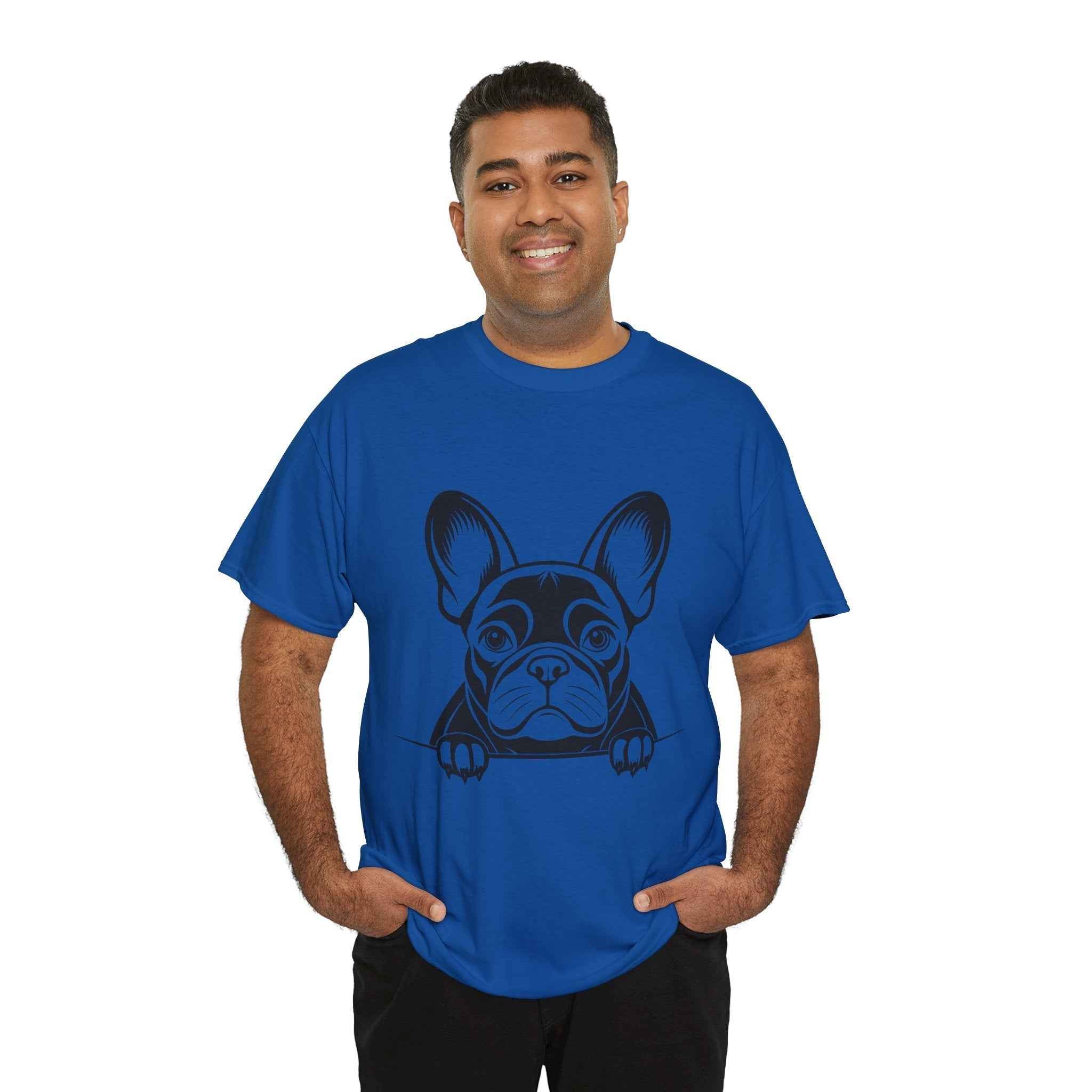 100% cotton French Bulldog Unisex t-shirt