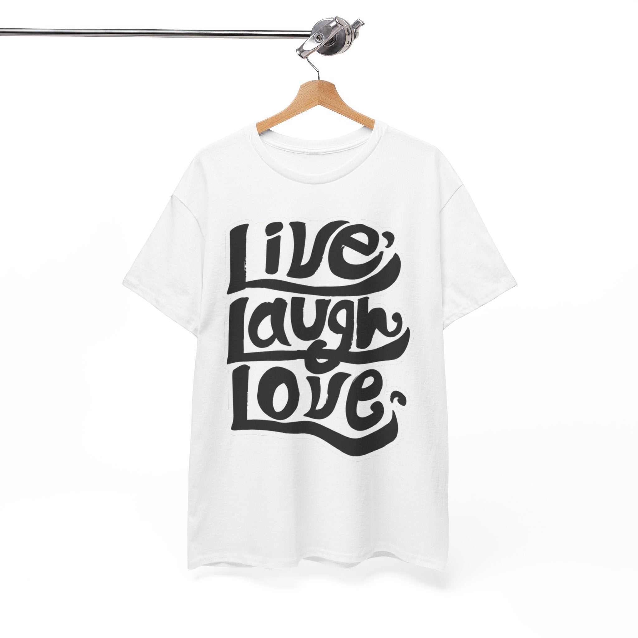100% Cotton LiveLaughLove t-shirt - ZemaStyle