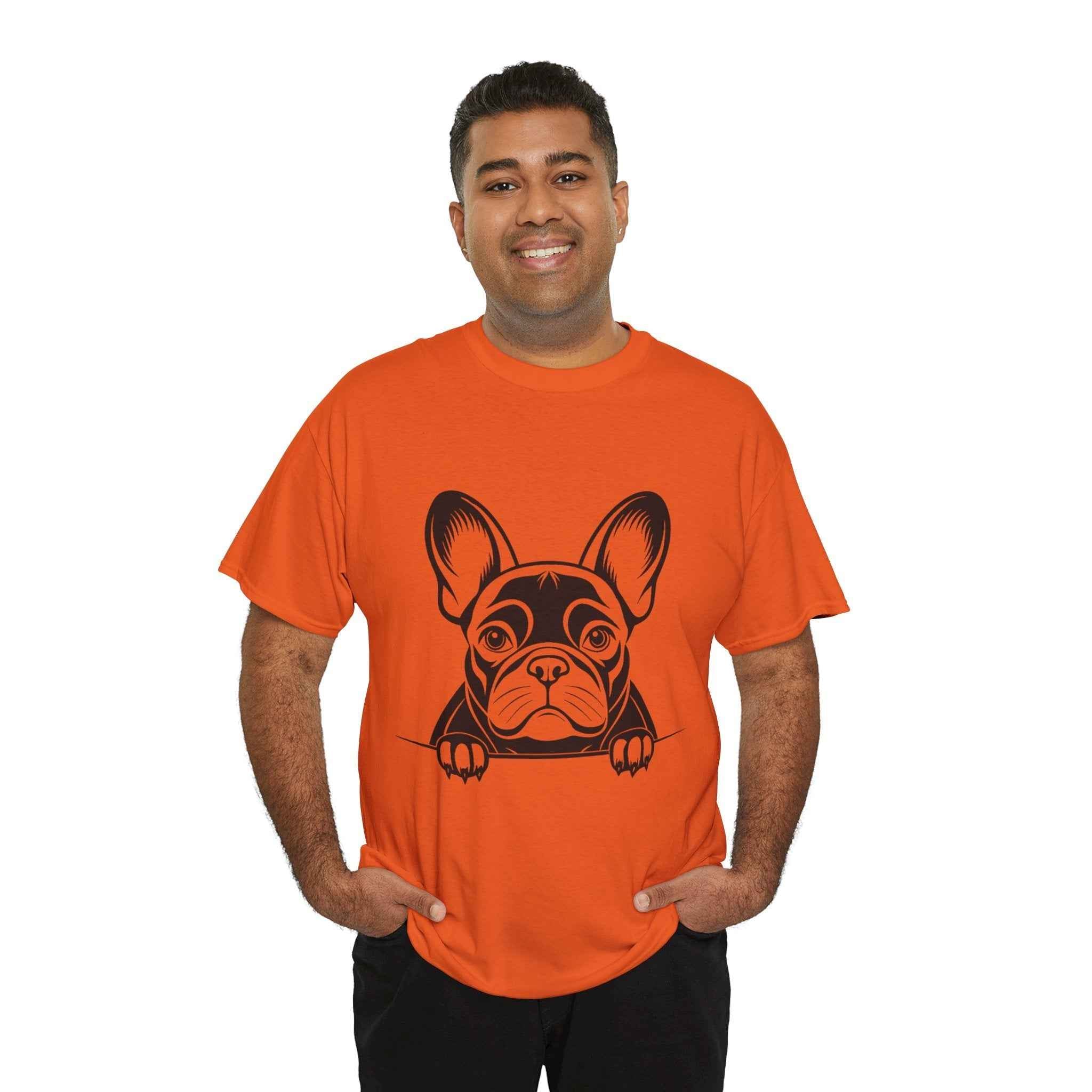 100% cotton French Bulldog Unisex t-shirt