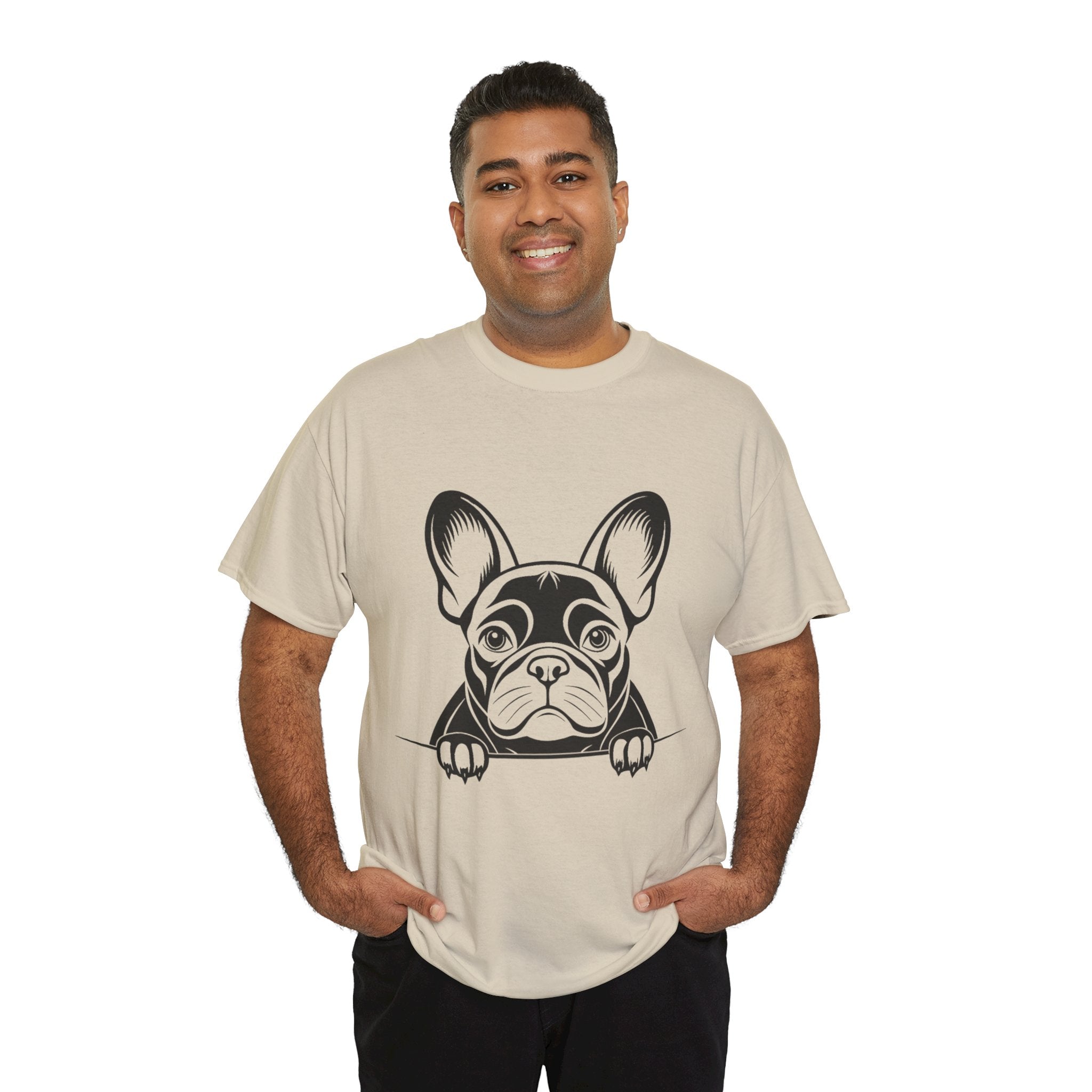 100% cotton French Bulldog Unisex t-shirt - ZemaStyle