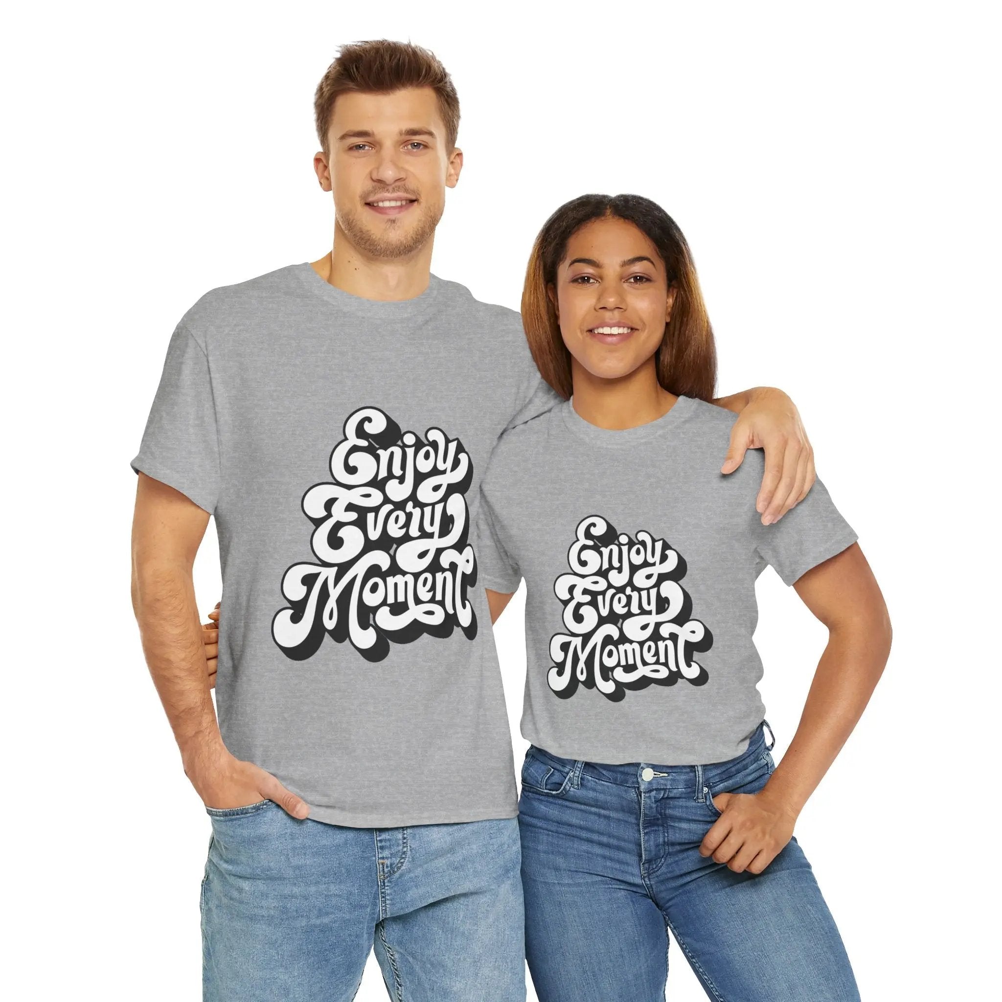 100% Cotton Enjoy Every Moment t-shirt - ZemaStyle