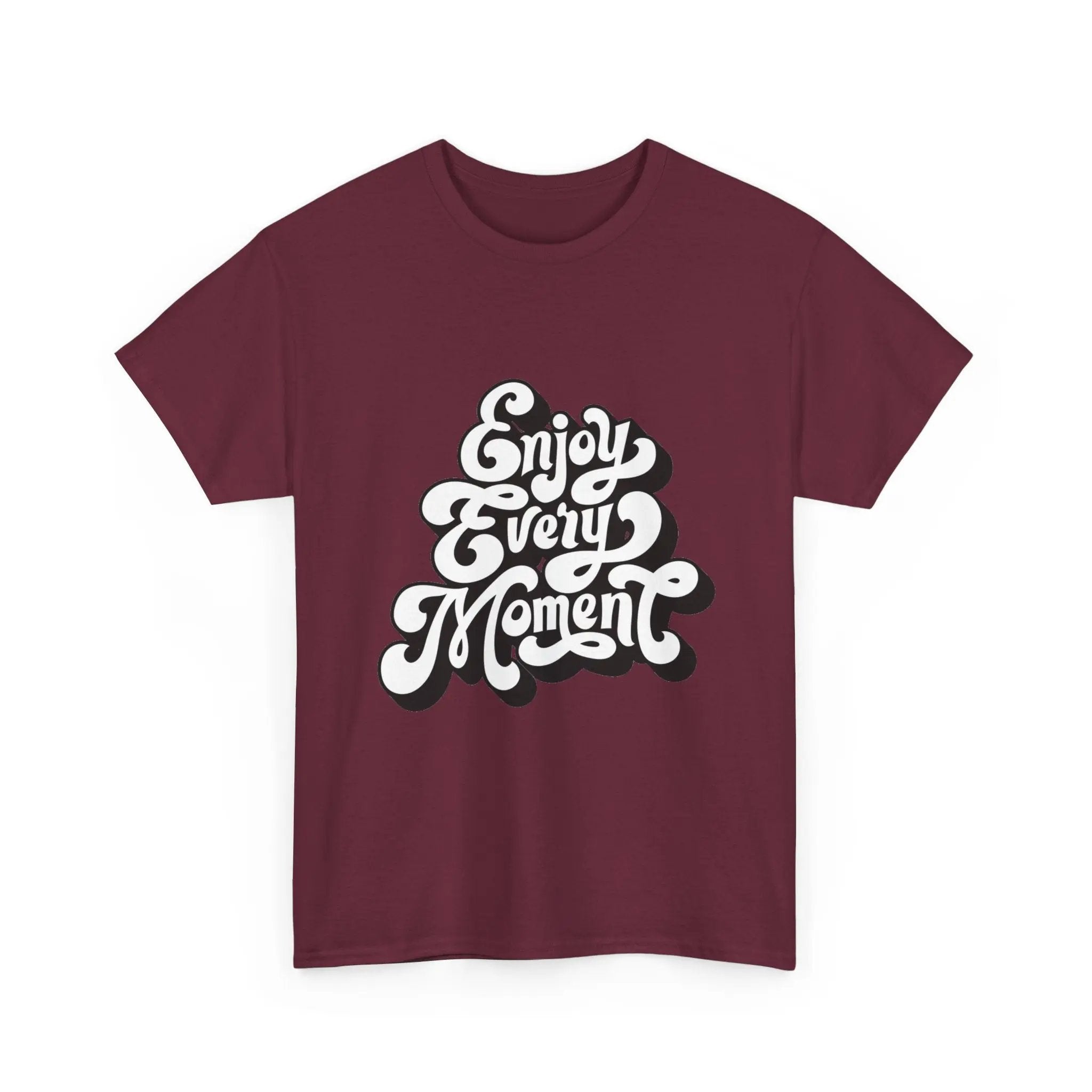 100% Cotton Enjoy Every Moment t-shirt - ZemaStyle