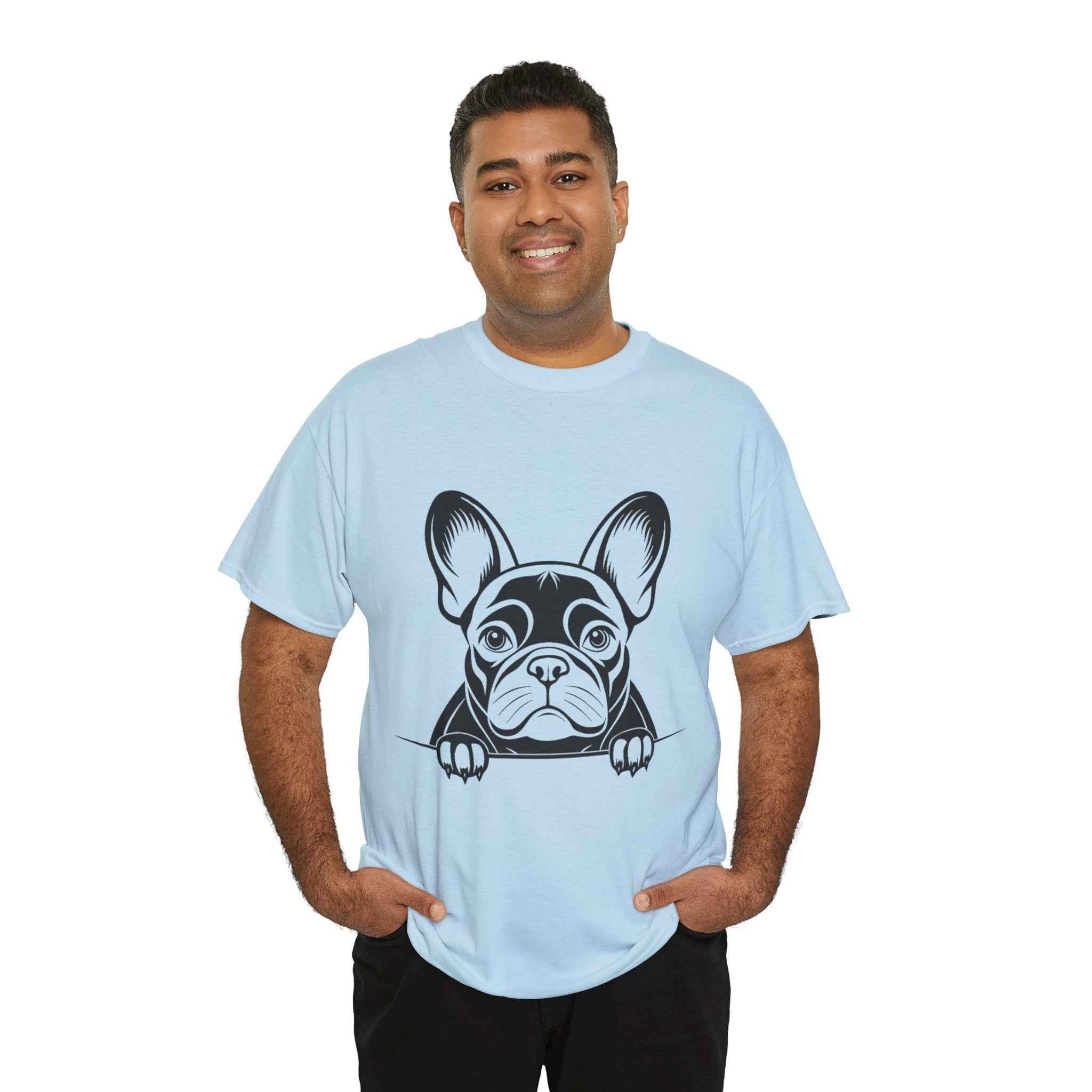 100% cotton French Bulldog Unisex t-shirt