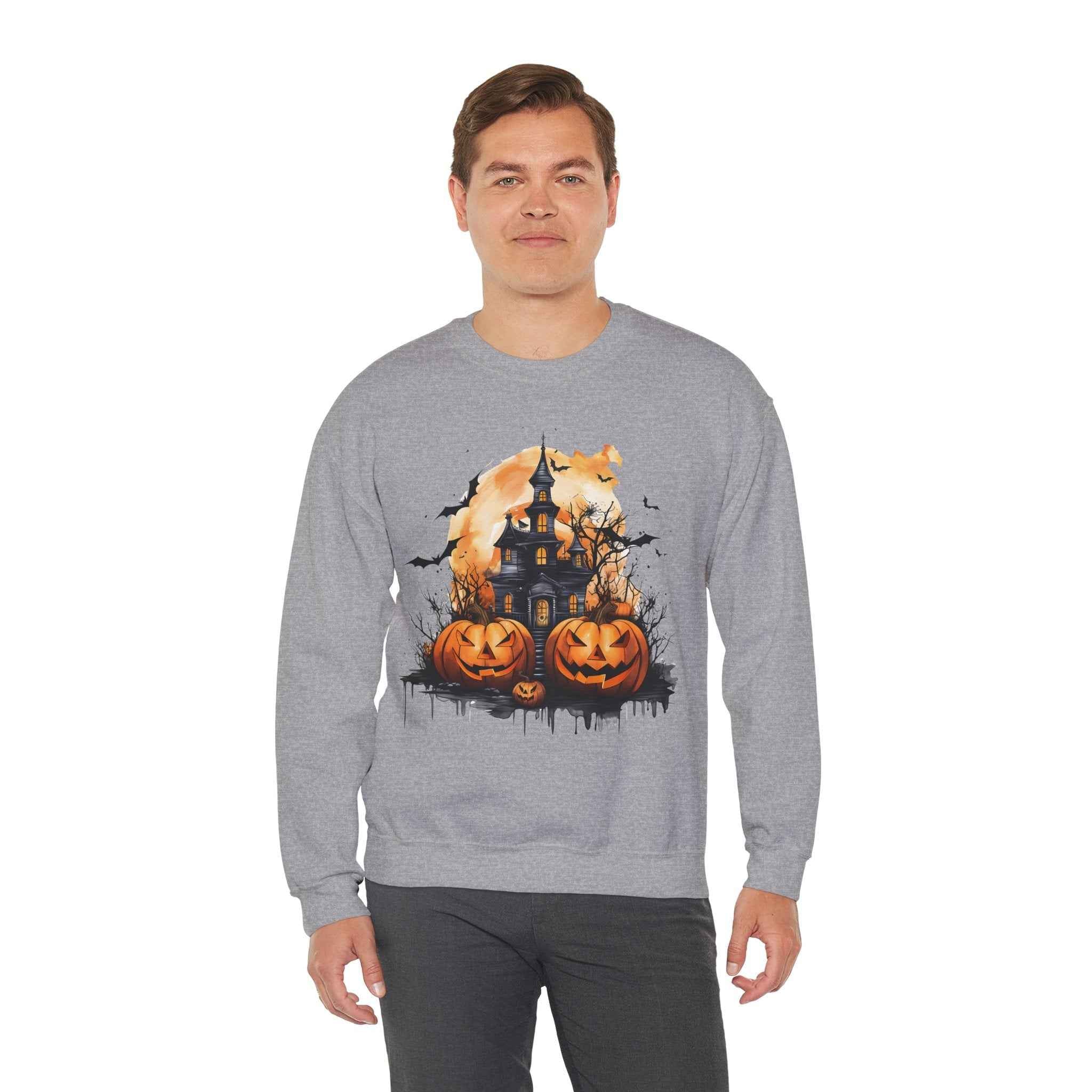 50/50 cotton-polyester Halloween Unisex Sweatshirt