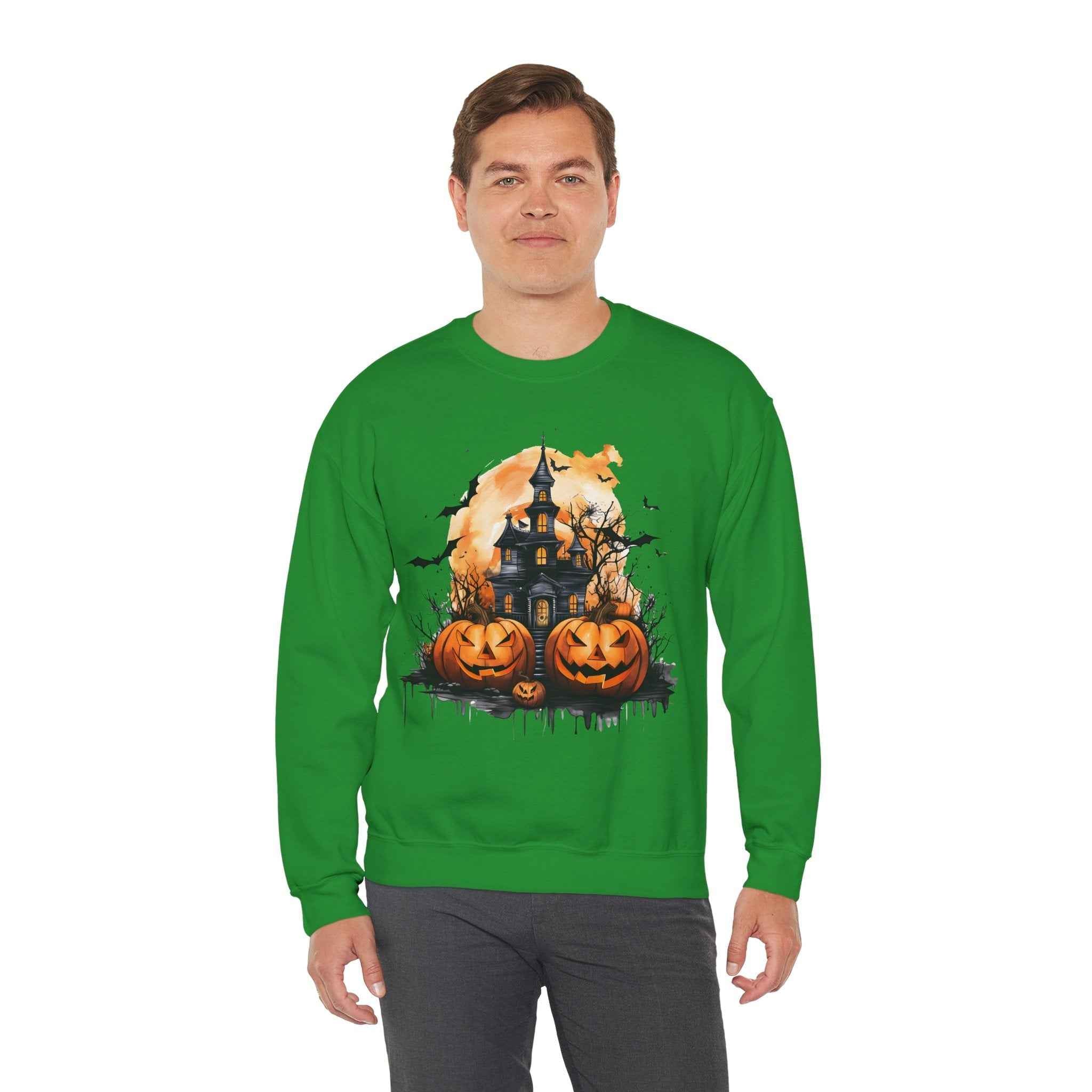50/50 cotton-polyester Halloween Unisex Sweatshirt