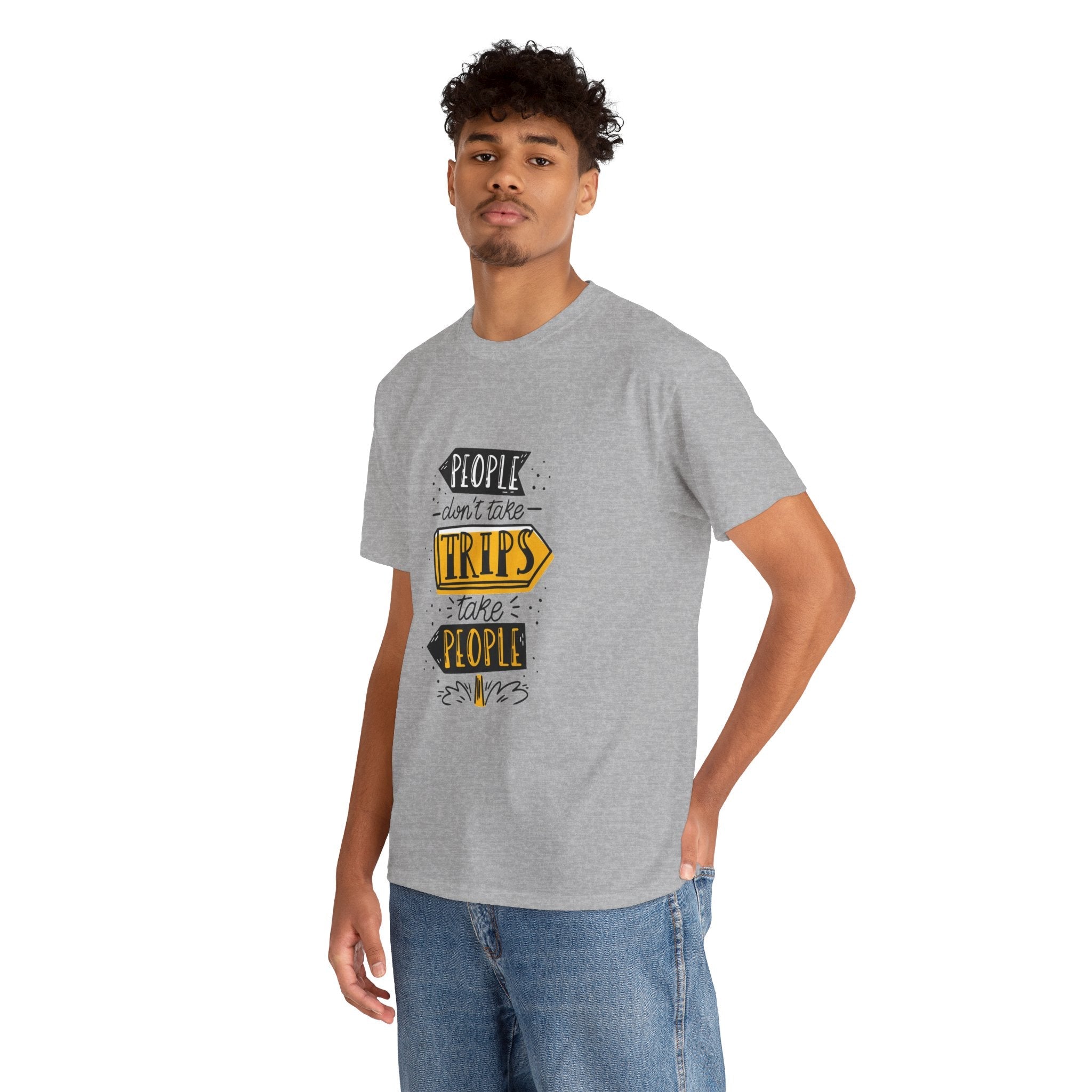 100% Cotton Trips t-shirt - ZemaStyle