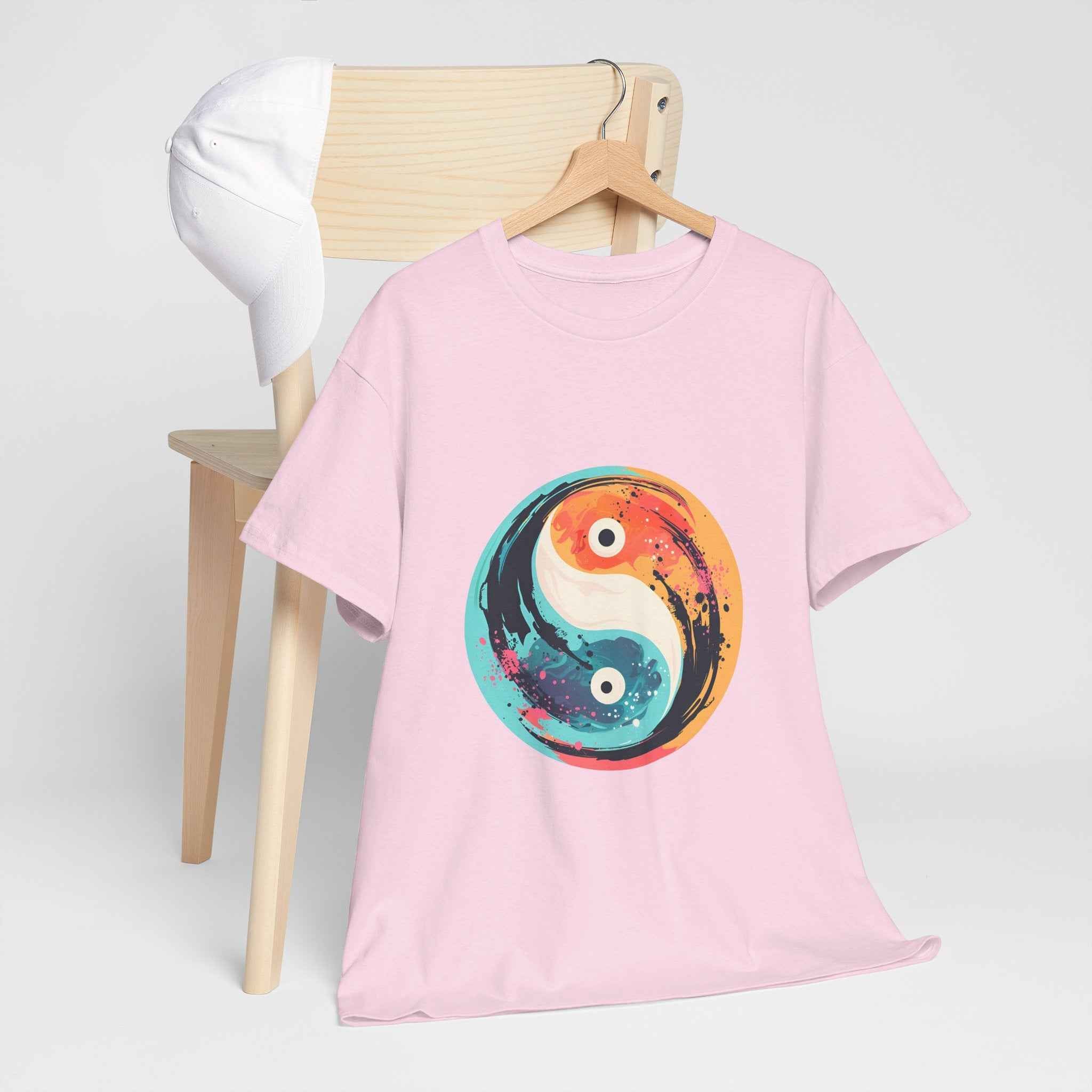 100% cotton Unisex Yin Yang t-shirt