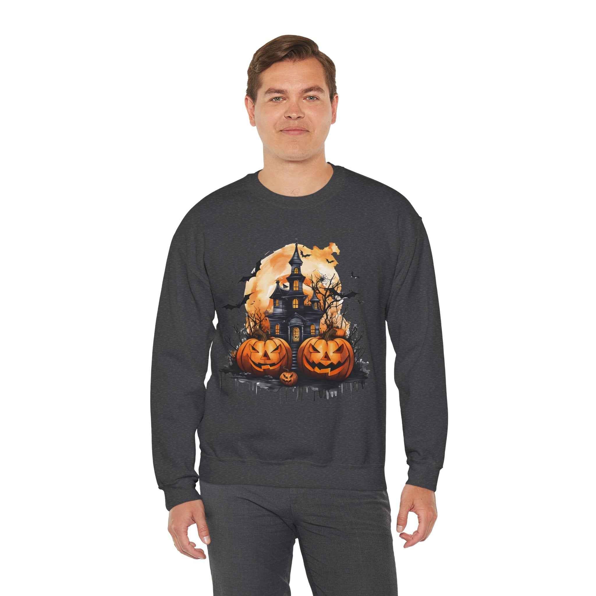 50/50 cotton-polyester Halloween Unisex Sweatshirt