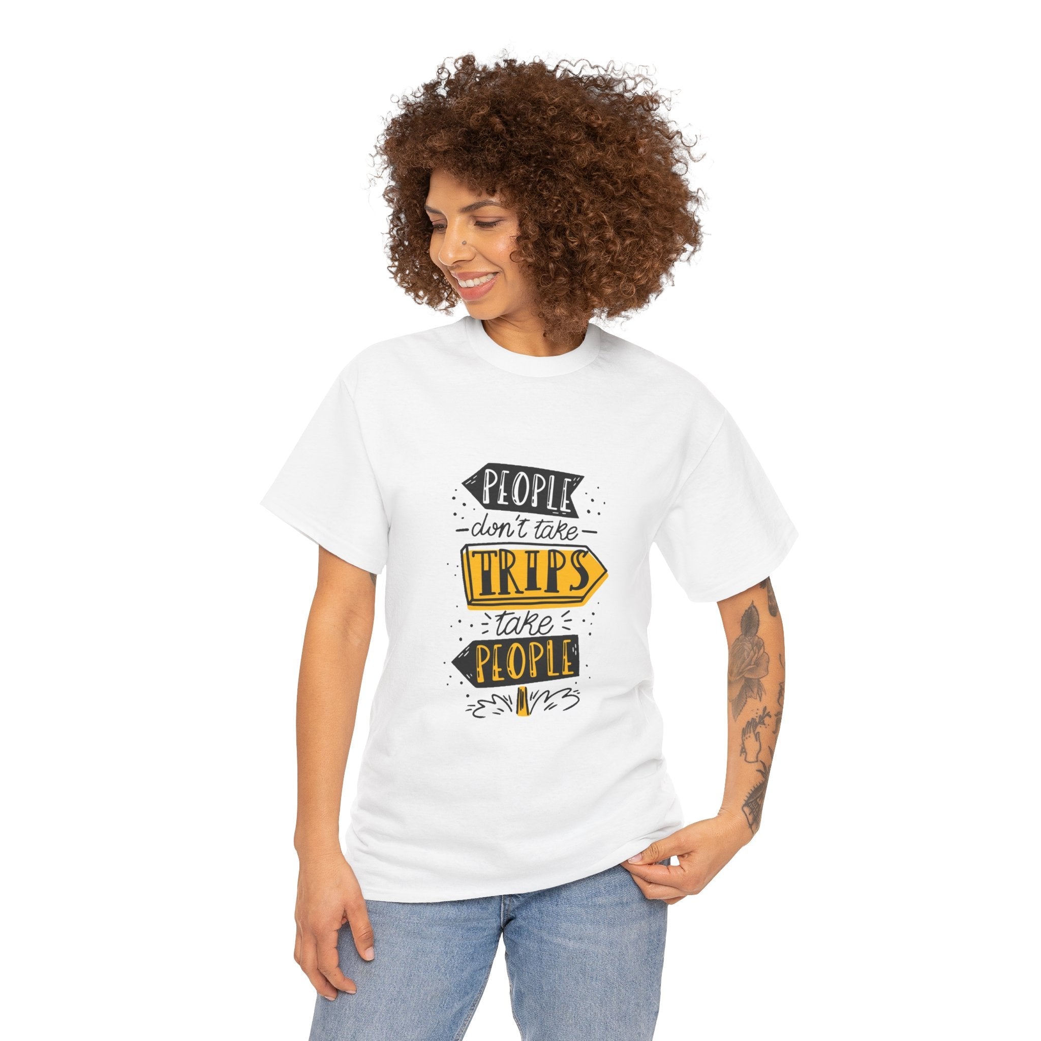 100% Cotton Trips t-shirt - ZemaStyle