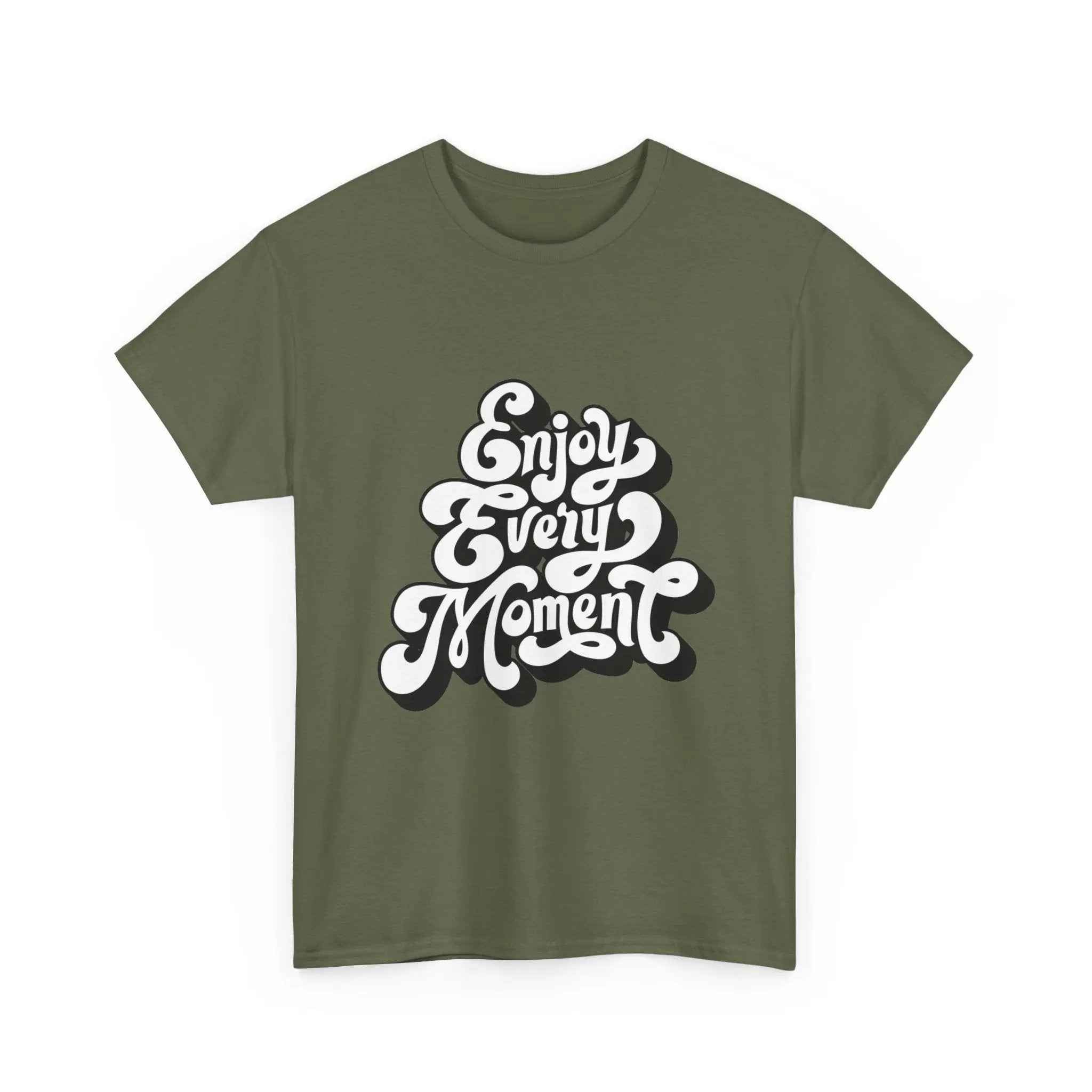 100% Cotton Enjoy Every Moment t-shirt - ZemaStyle