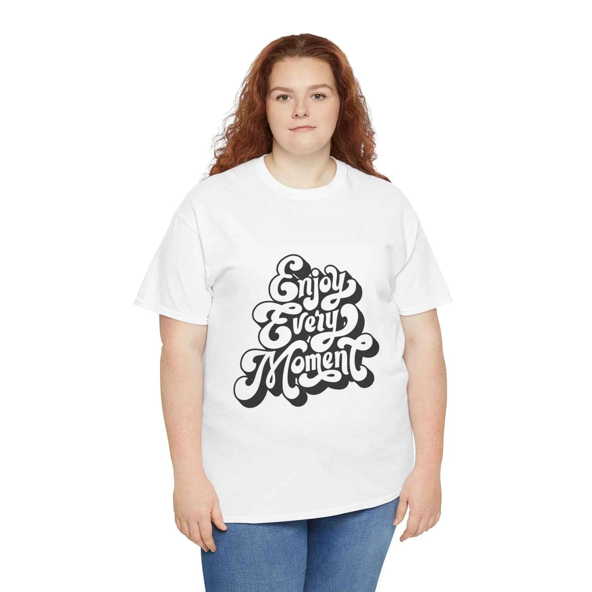 100% Cotton Enjoy Every Moment t-shirt - ZemaStyle