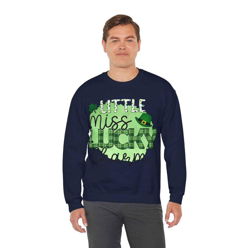 50/50 cotton-polyester Lucky Charm Unisex Sweatshirt