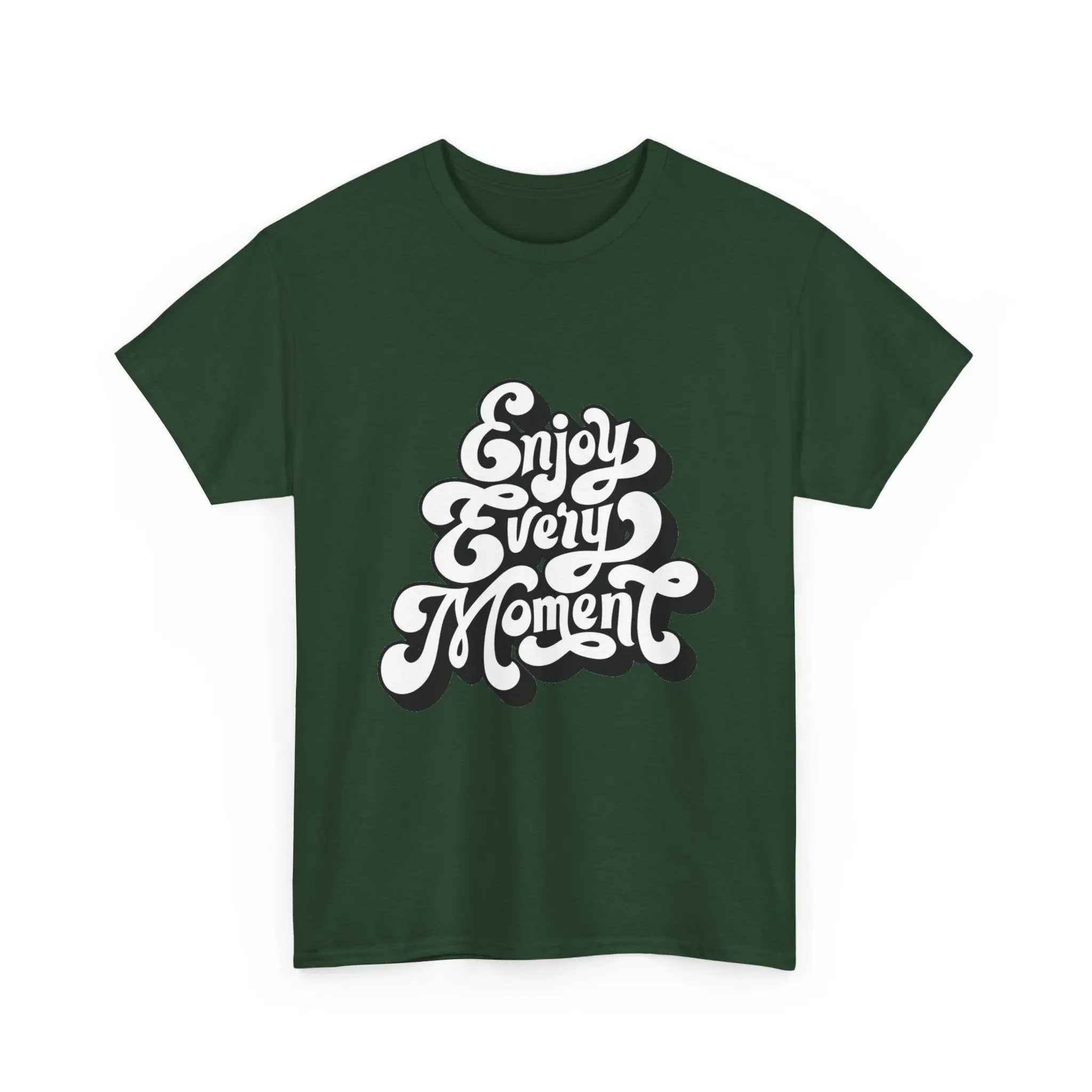 100% Cotton Enjoy Every Moment t-shirt - ZemaStyle