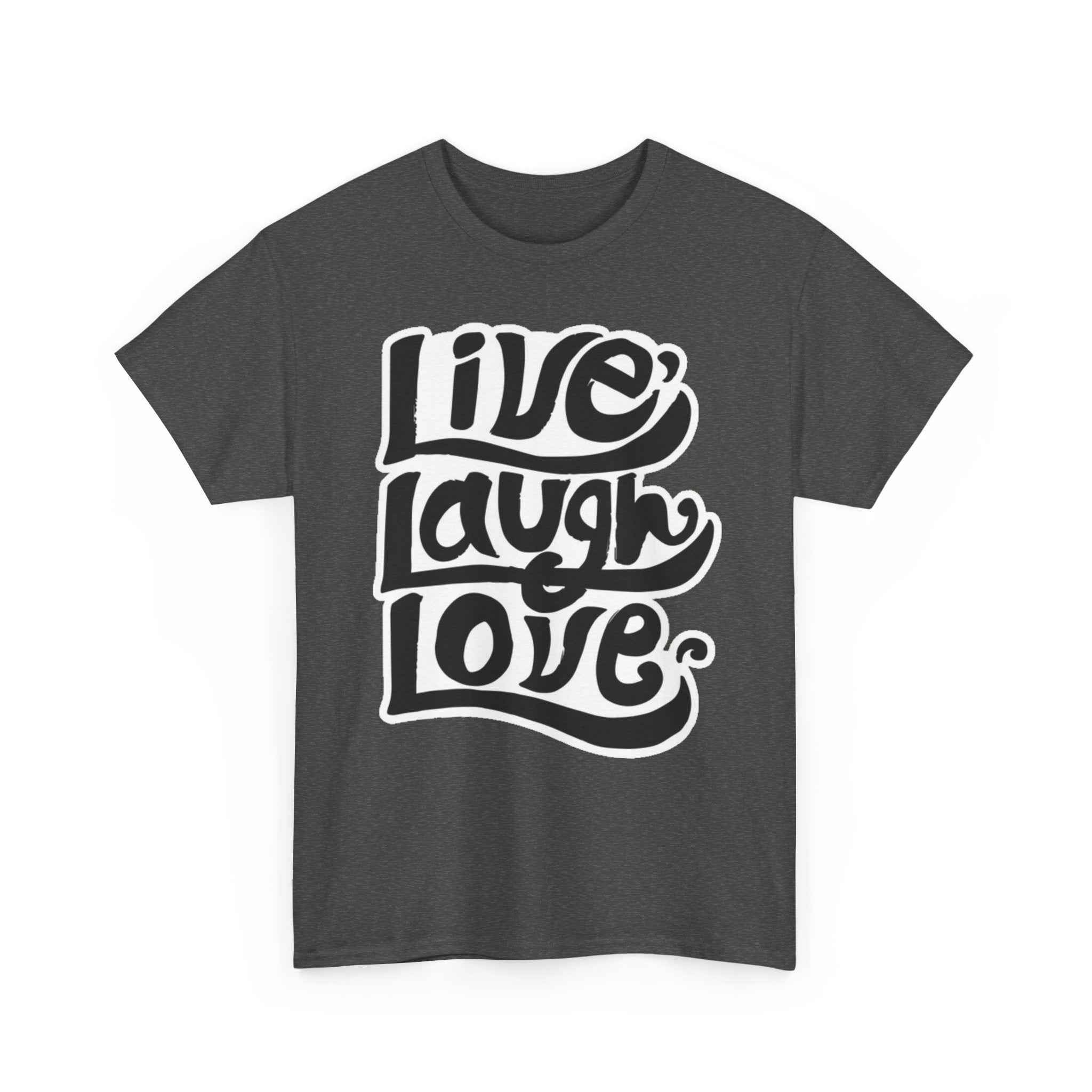 100% Cotton LiveLaughLove t-shirt - ZemaStyle