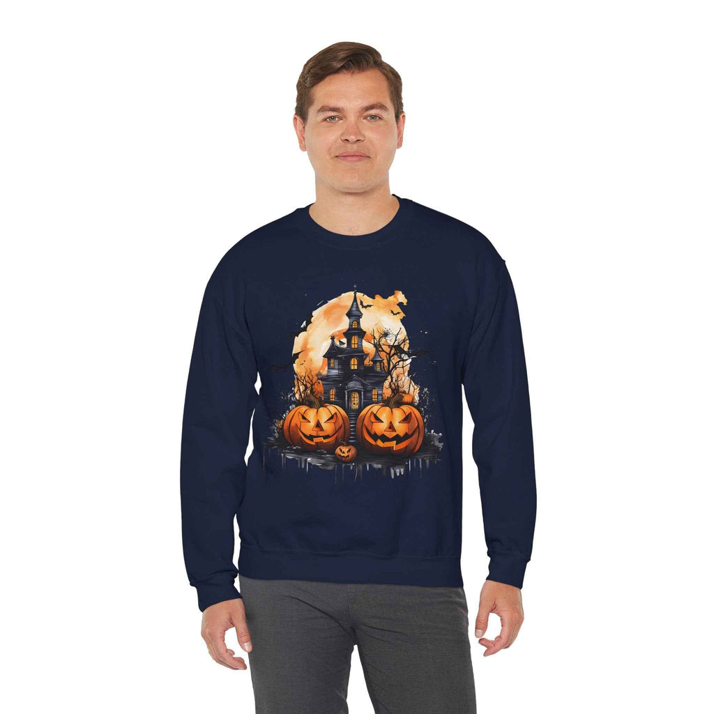 50/50 cotton-polyester Halloween Unisex Sweatshirt