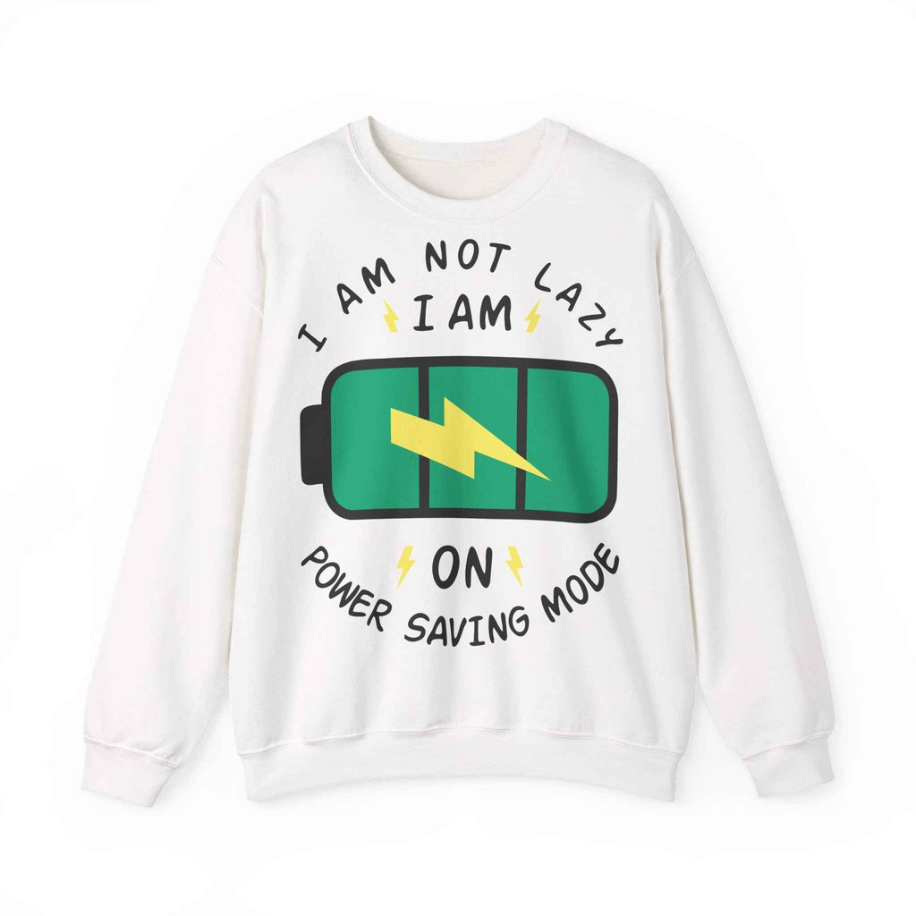 50/50 cotton-polyester Power Saving Mode Unisex Sweatshirt