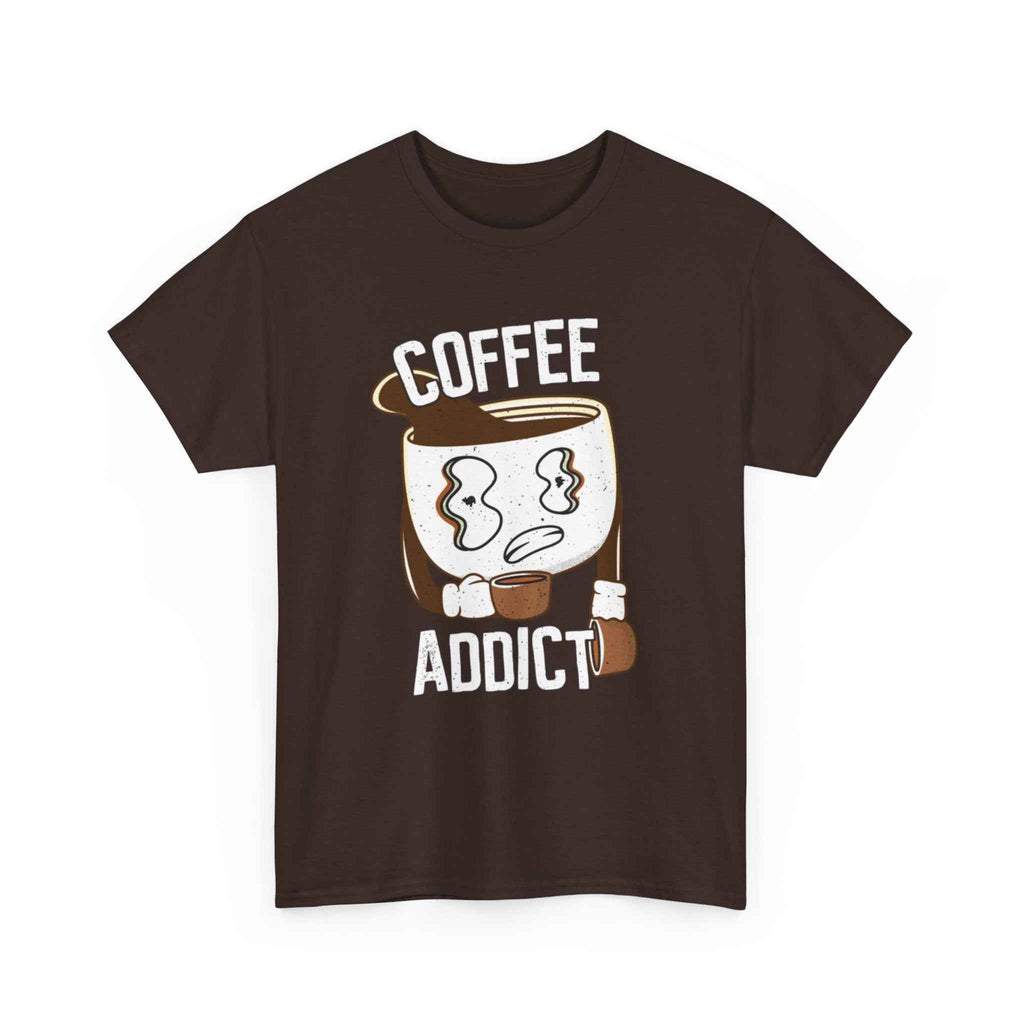 100% Cotton Coffee Addict t-shirt